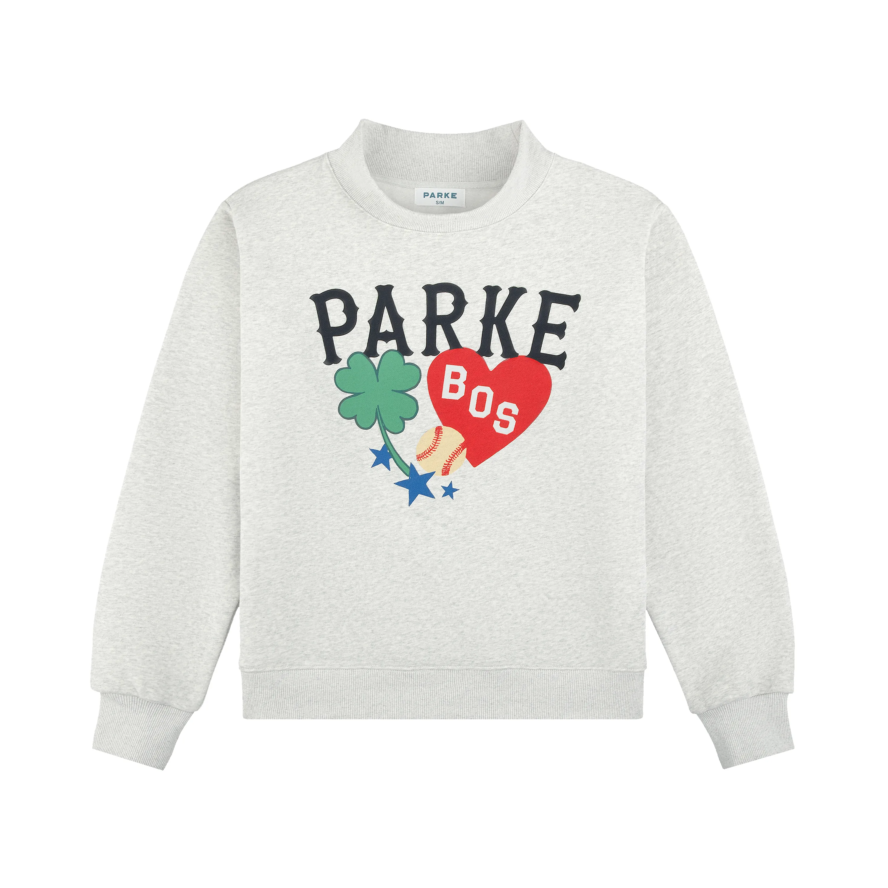 Boston Graphic Mockneck sold by Parke Official