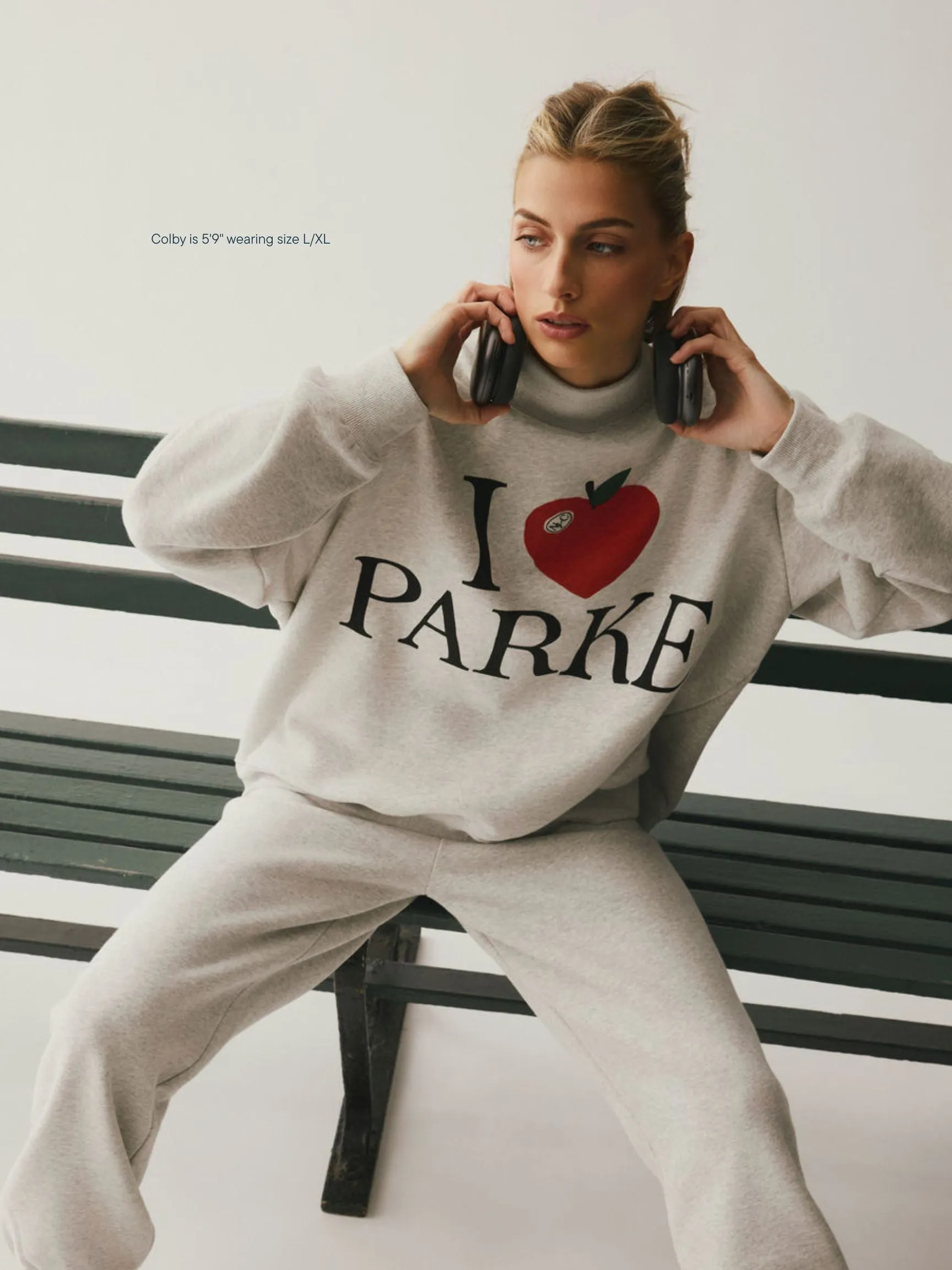 New York I <3 Parke Graphic Mockneck sold by Parke Official product image thumbnail 3