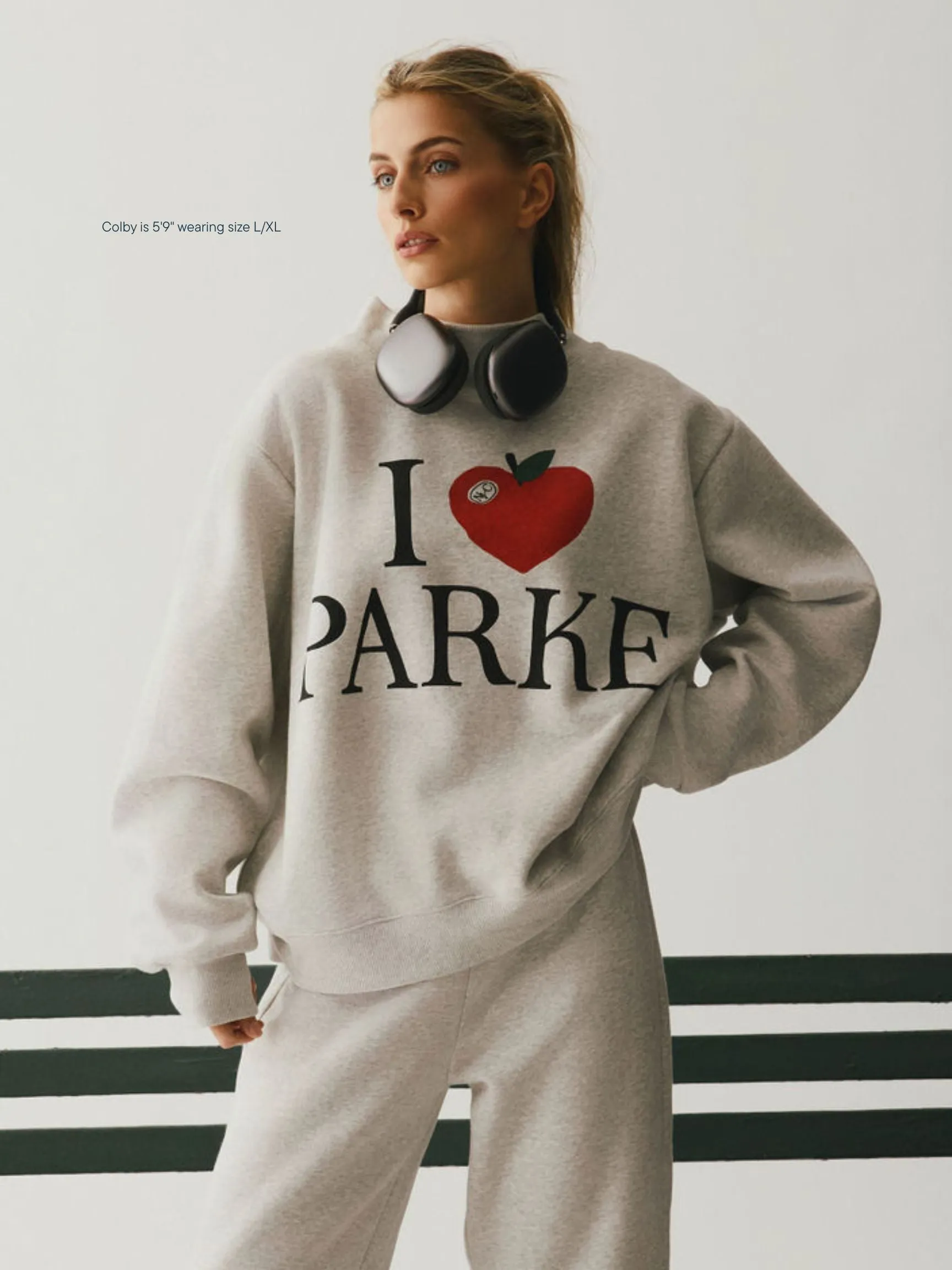 New York I <3 Parke Graphic Mockneck sold by Parke Official product image thumbnail 2