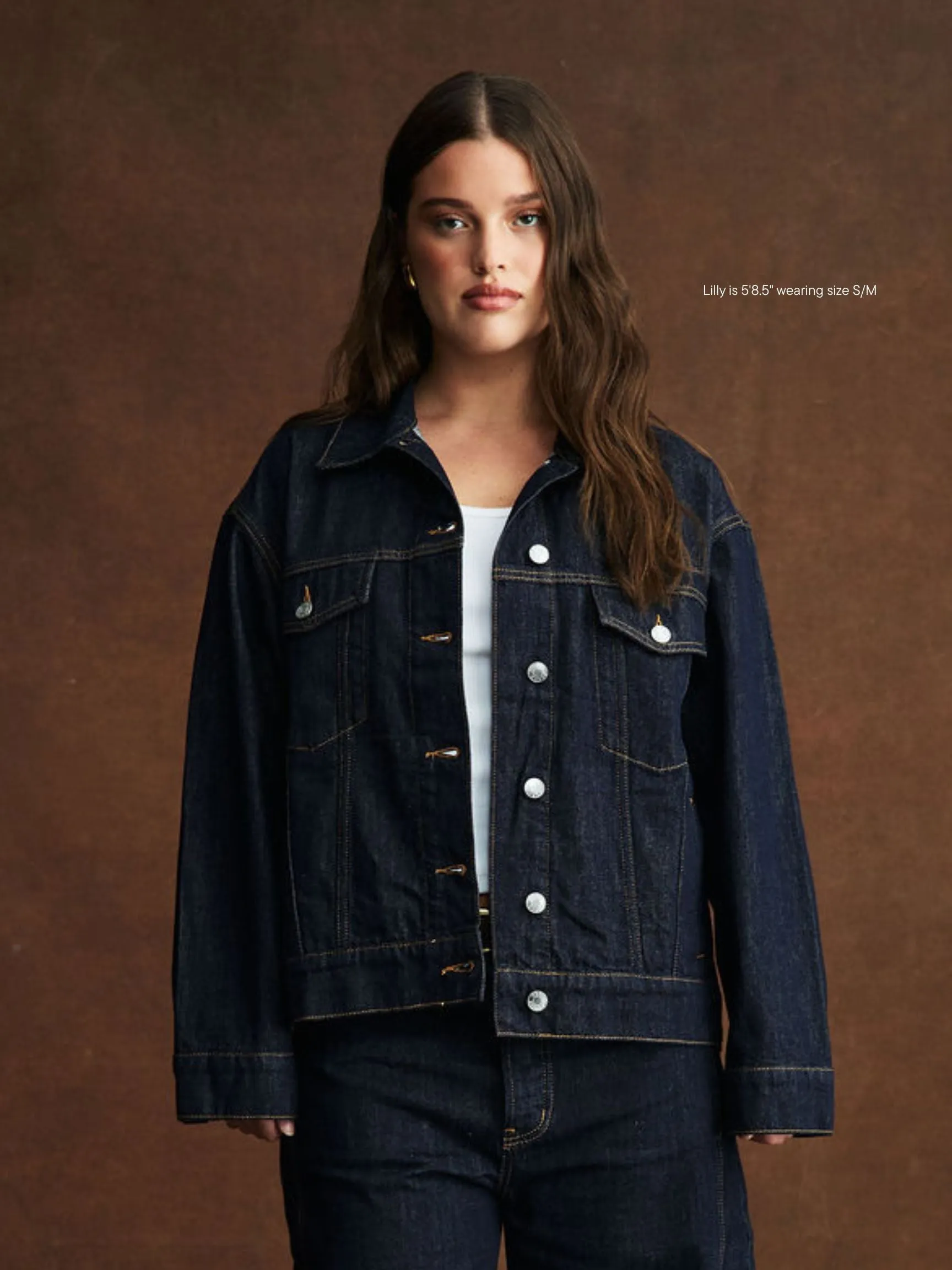 Oversized Denim Jacket sold by Parke Official product image thumbnail 4