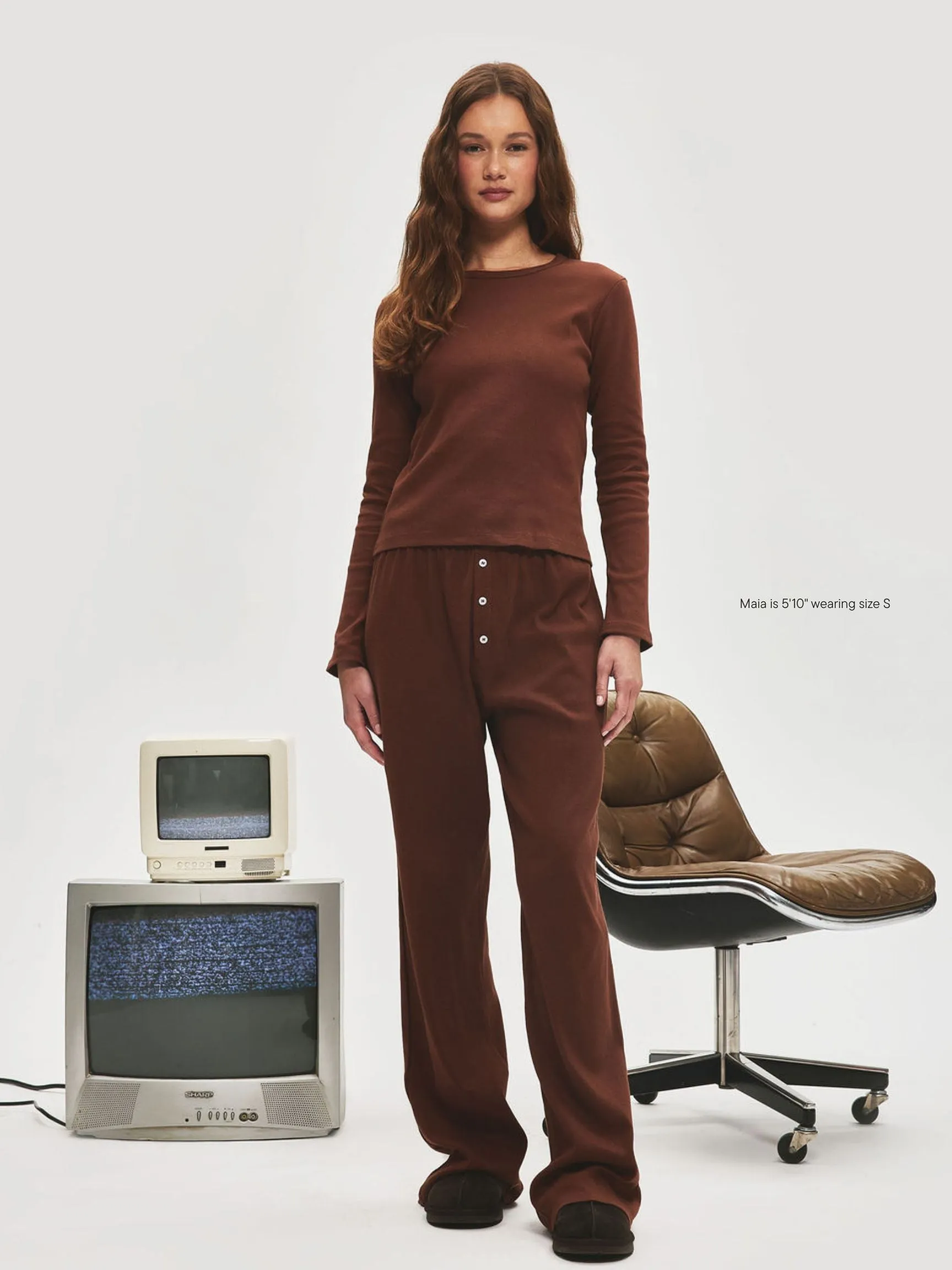 Ribbed Cotton Boxer Pant sold by Parke Official product image thumbnail 4