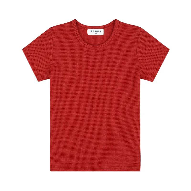 Holiday Waffle T-Shirt made by Parke Official