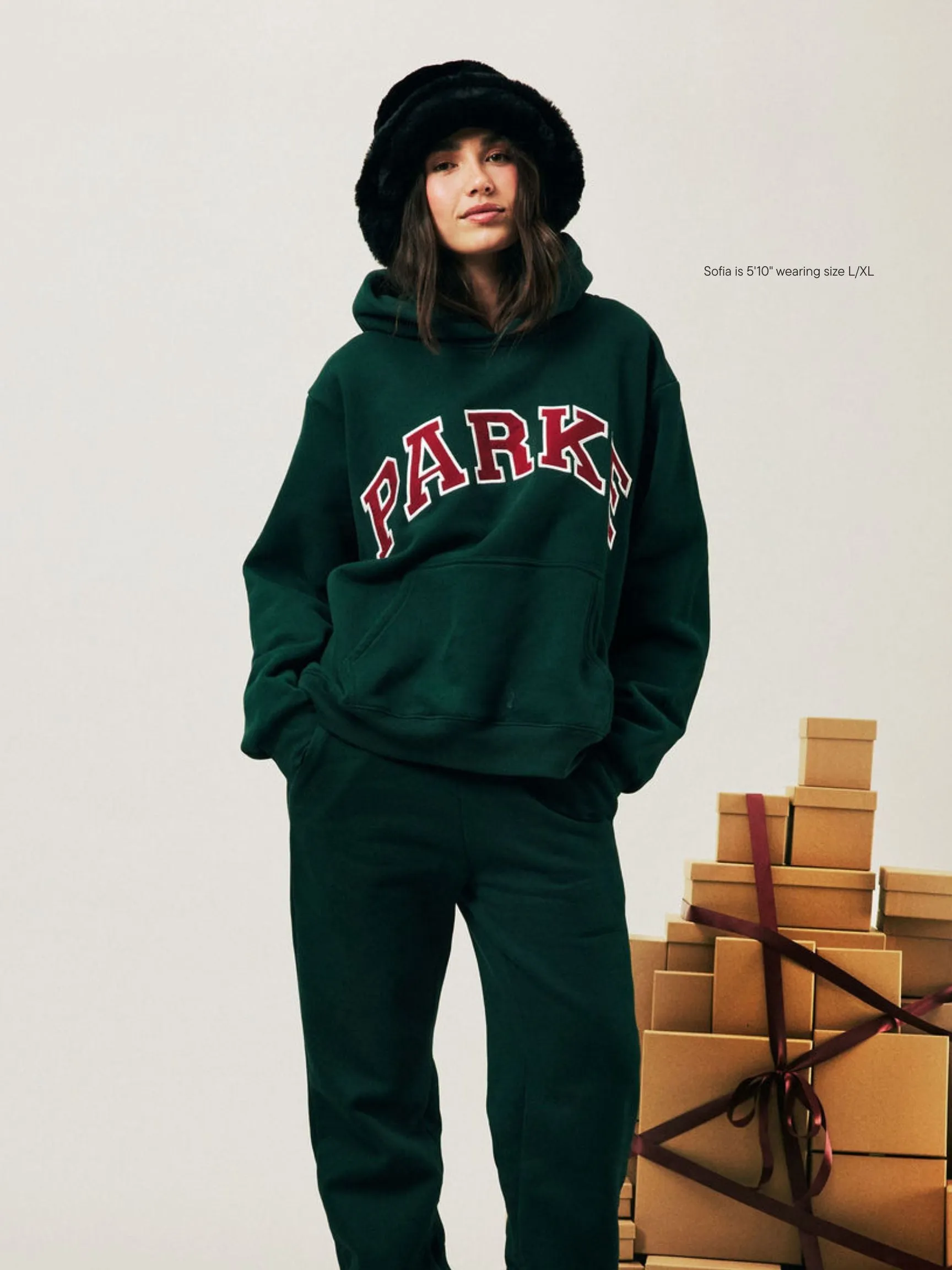 Holiday Varsity Hoodie sold by Parke Official product image thumbnail 2