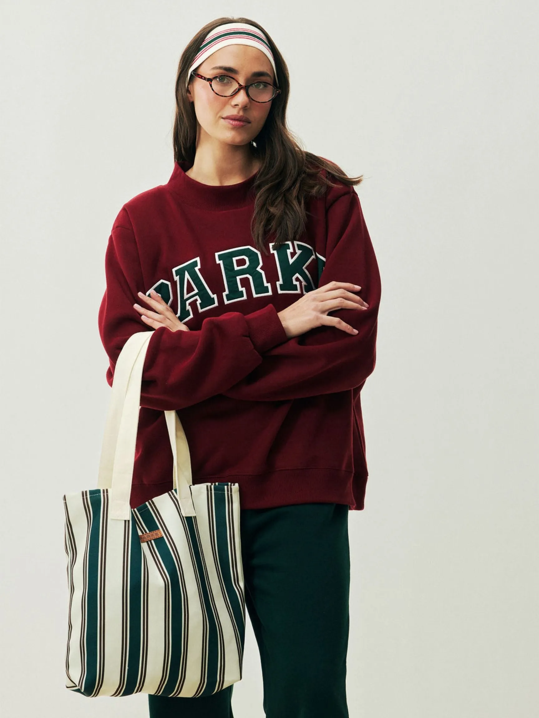 Holiday Striped Tote sold by Parke Official product image thumbnail 2