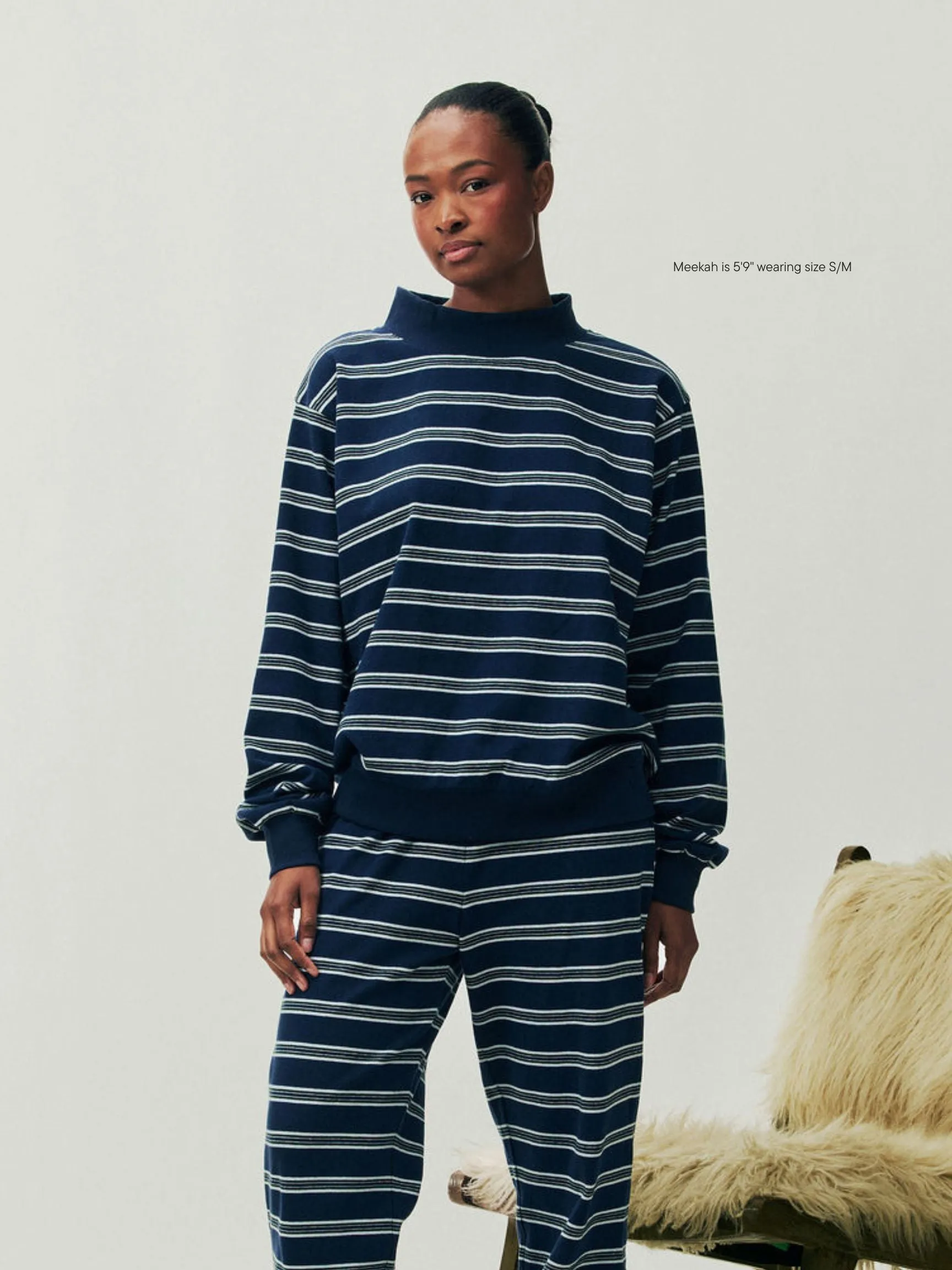Holiday Striped Mockneck Pullover sold by Parke Official product image thumbnail 4