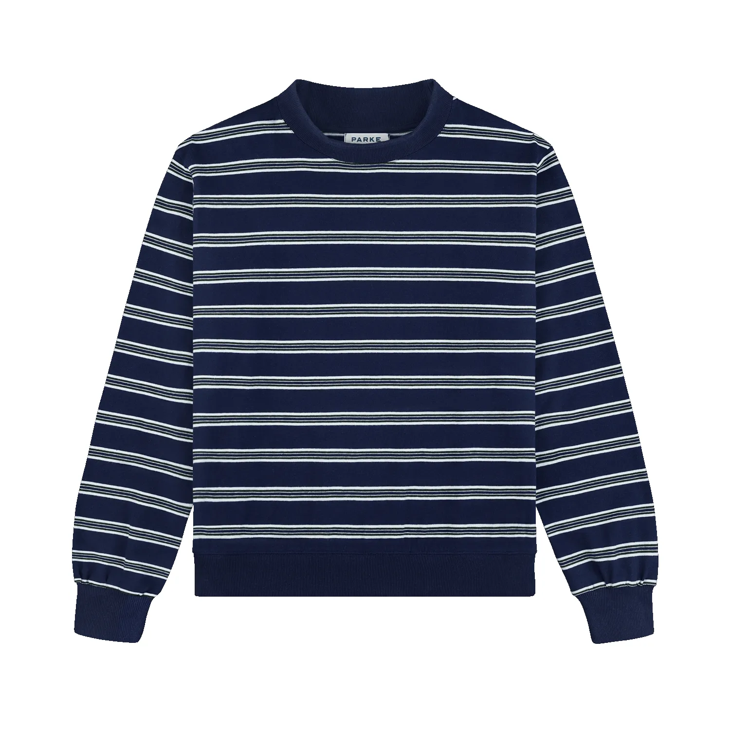 Holiday Striped Mockneck Pullover sold by Parke Official product image thumbnail 3