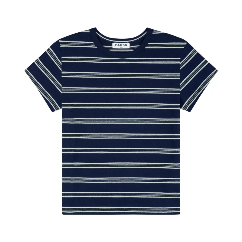 Holiday Striped T-Shirt sold by Parke Official