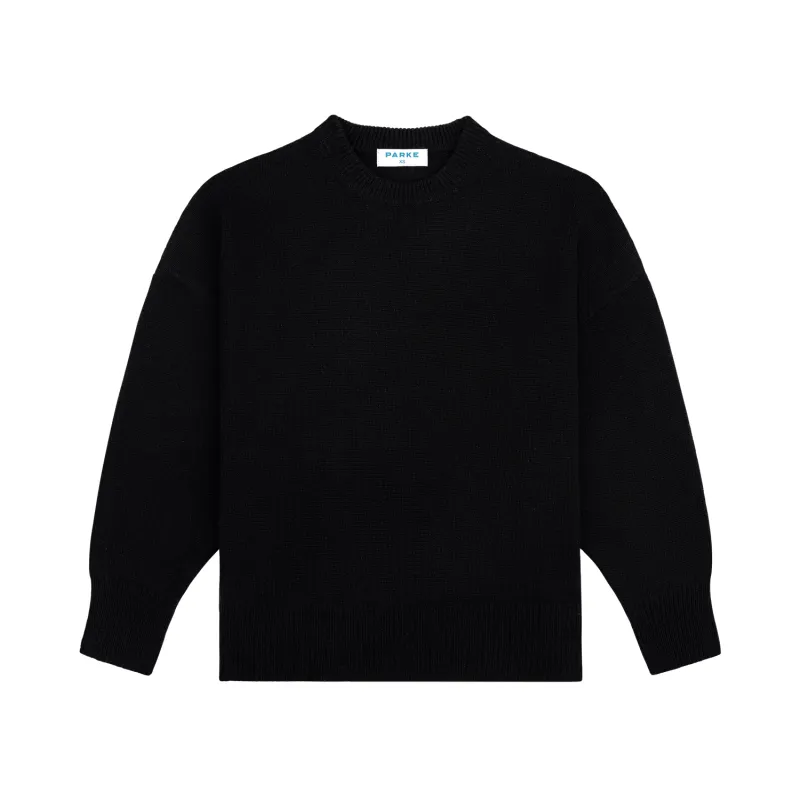Crewneck Sweater - Black sold by Parke Official