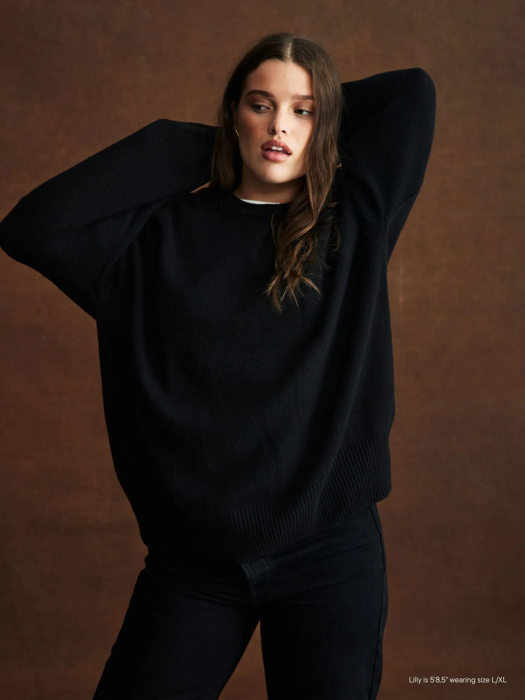 Crewneck Sweater - Black sold by Parke Official product image thumbnail 2