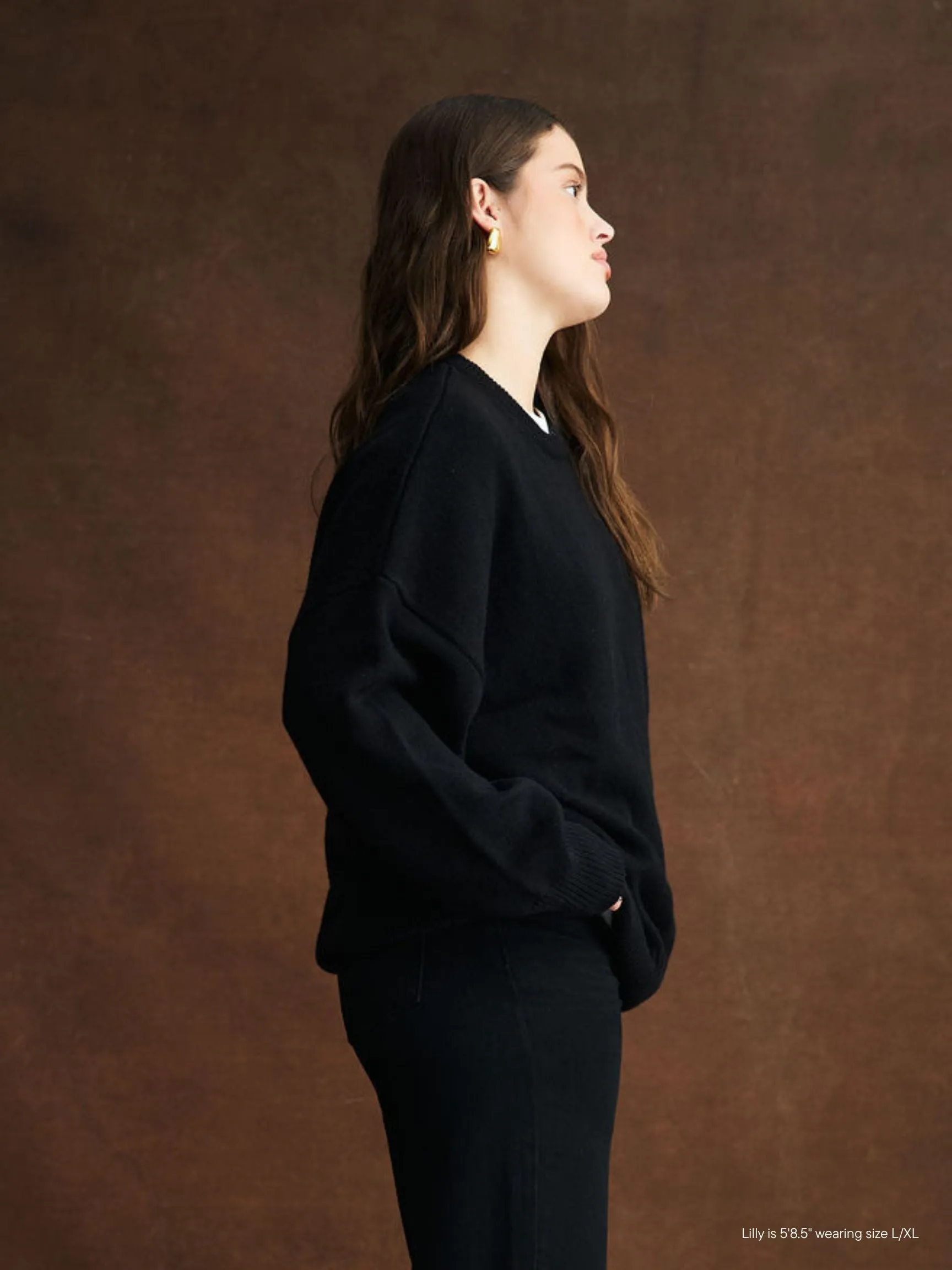 Crewneck Sweater - Black sold by Parke Official product image thumbnail 3