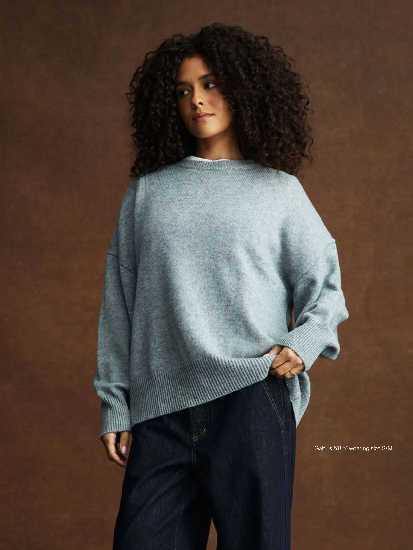 Crewneck Sweater - Grey sold by Parke Official product image thumbnail 2