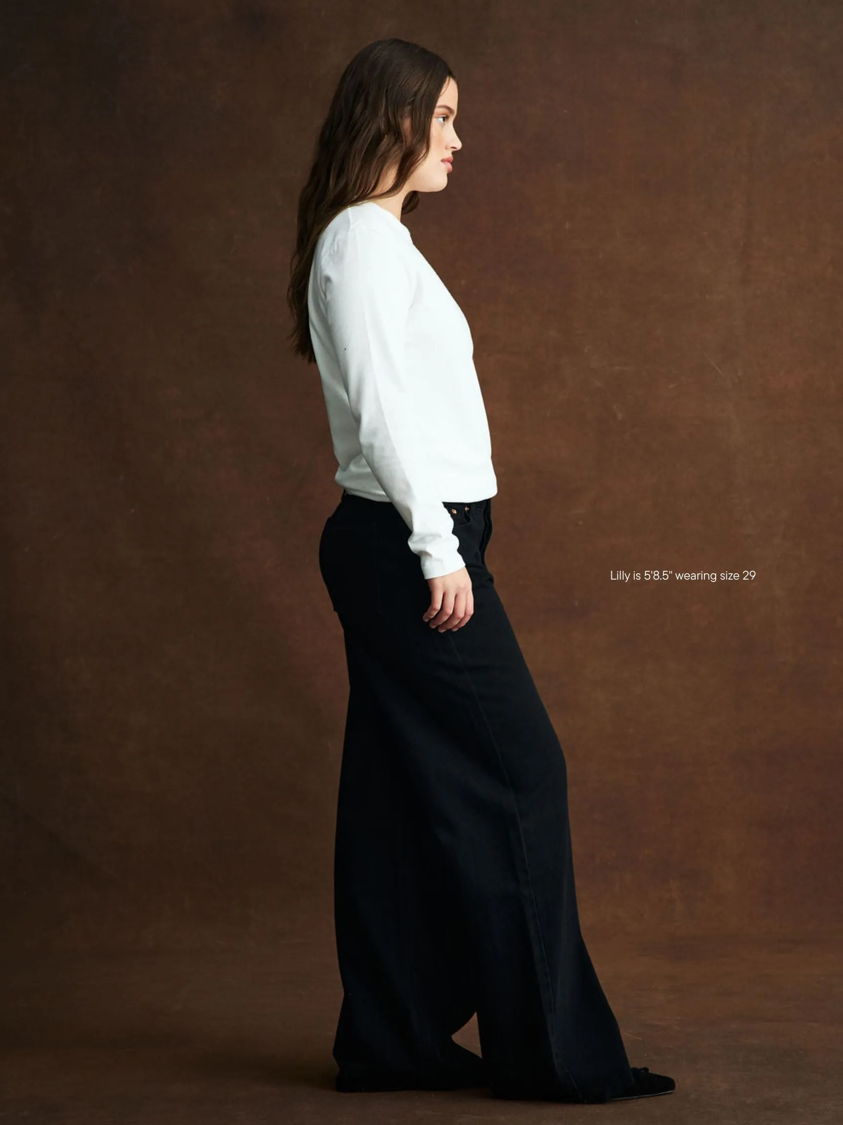 Low Rise Baggy Jeans - Black sold by Parke Official product image thumbnail 3