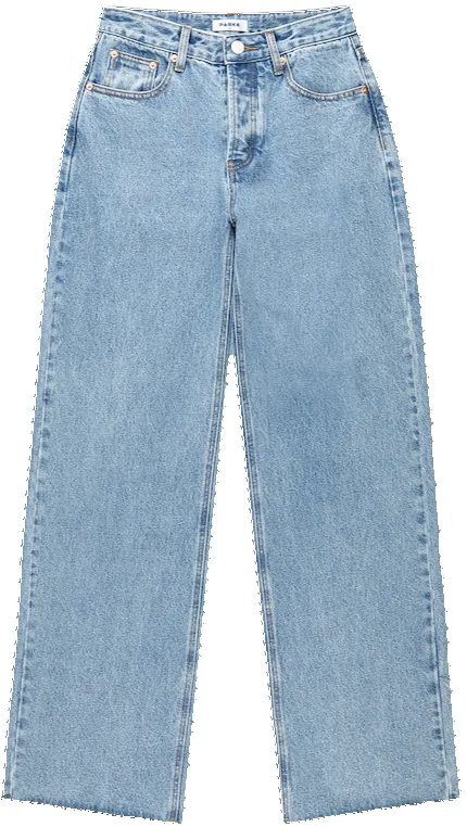 Low Rise Baggy Jeans - Vintage Wash sold by Parke Official