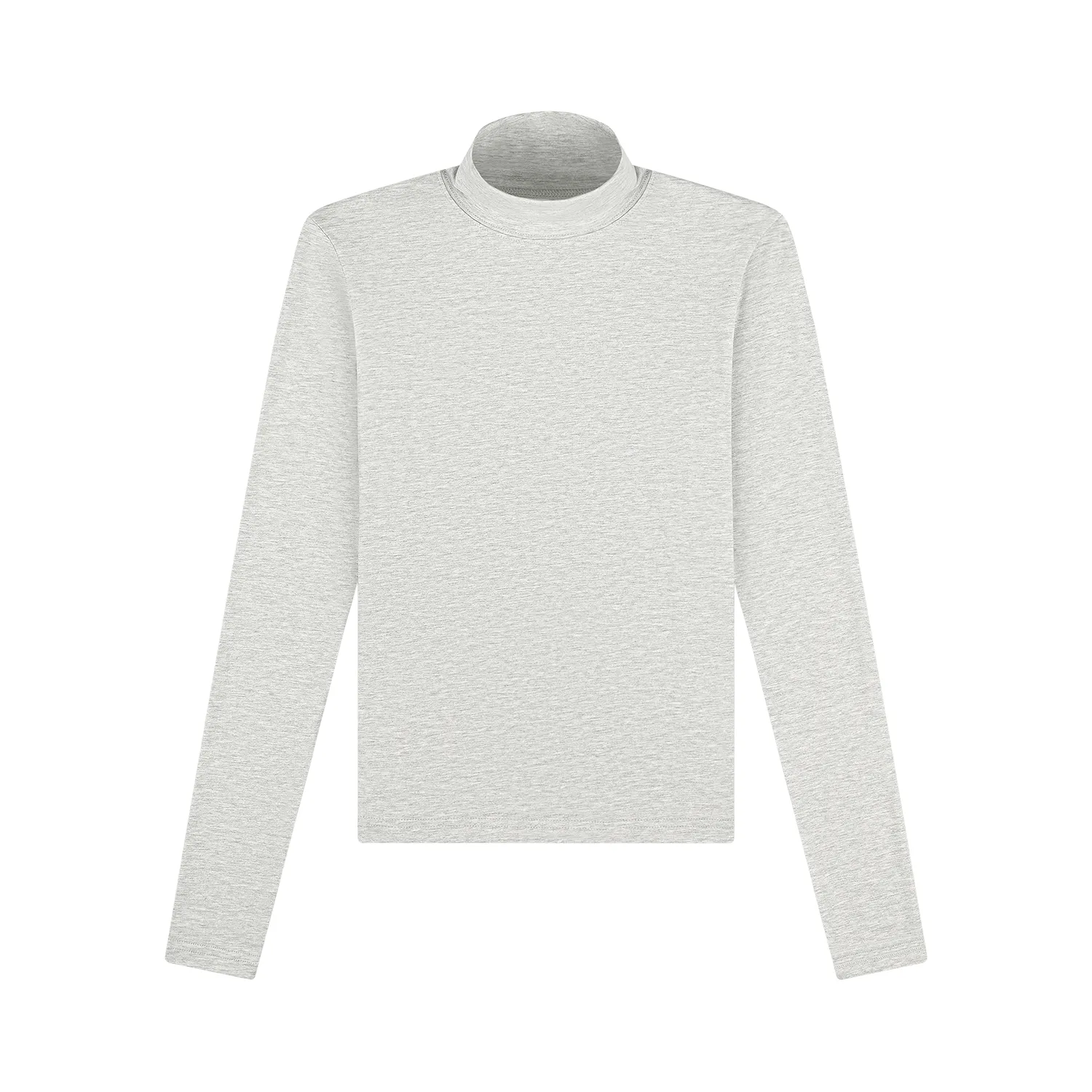 Turtleneck Long Sleeve Shirt - Grey sold by Parke Official