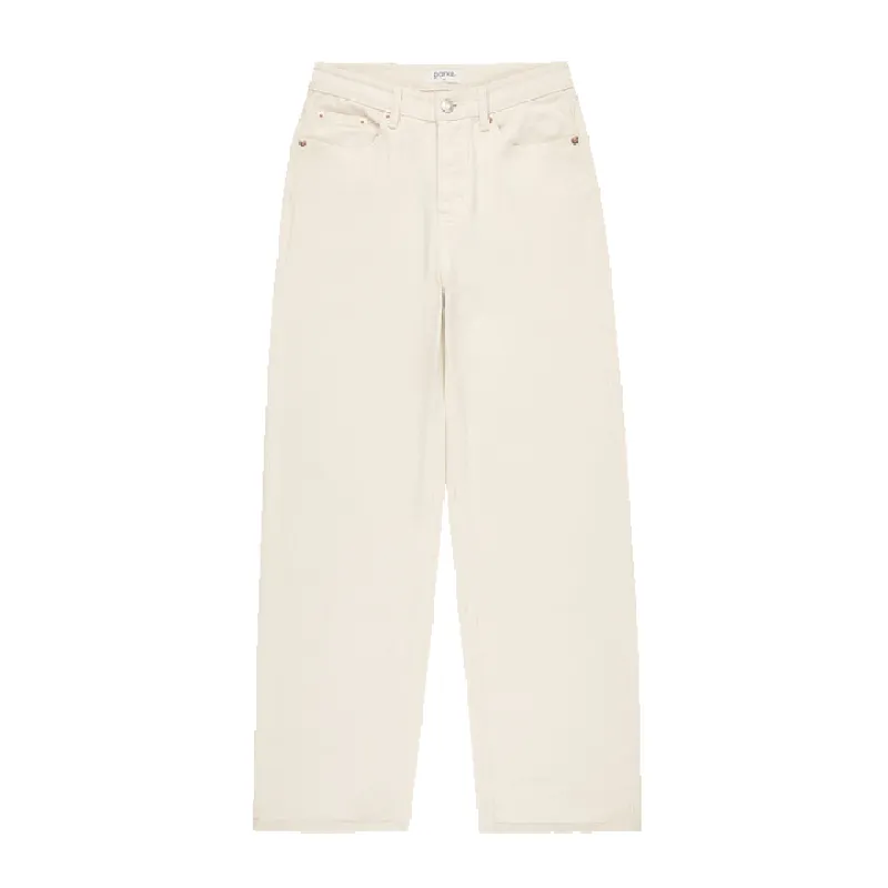 Classic Straight Jeans - Cream made by Parke Official