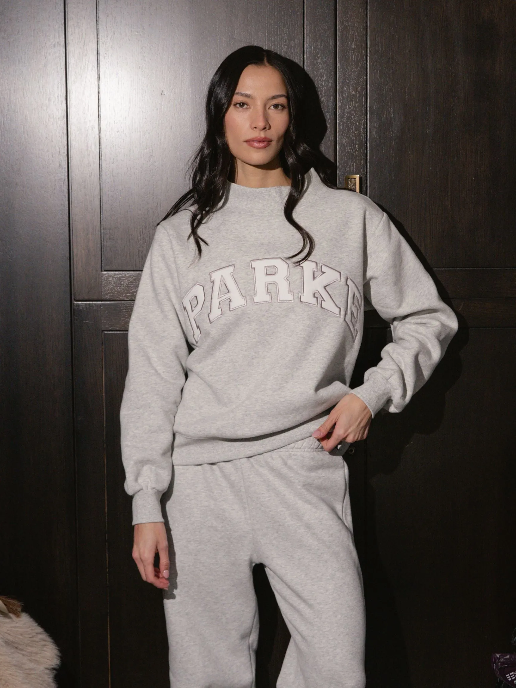 Varsity Mockneck - Metallic sold by Parke Official product image thumbnail 2