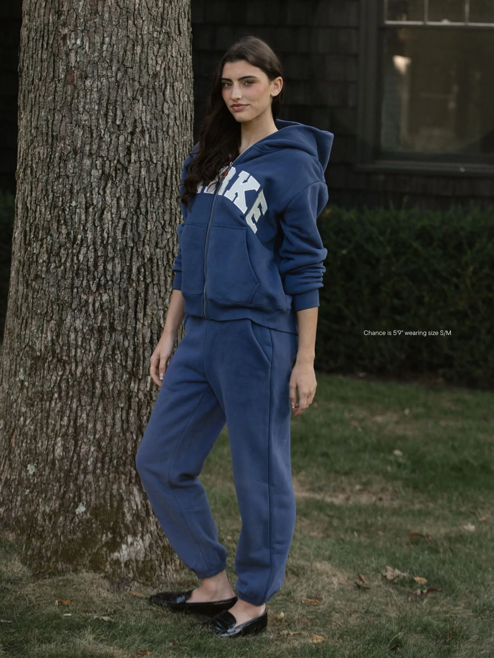 Drawstring Unisex Sweatpants - Crown Blue sold by Parke Official product image thumbnail 3