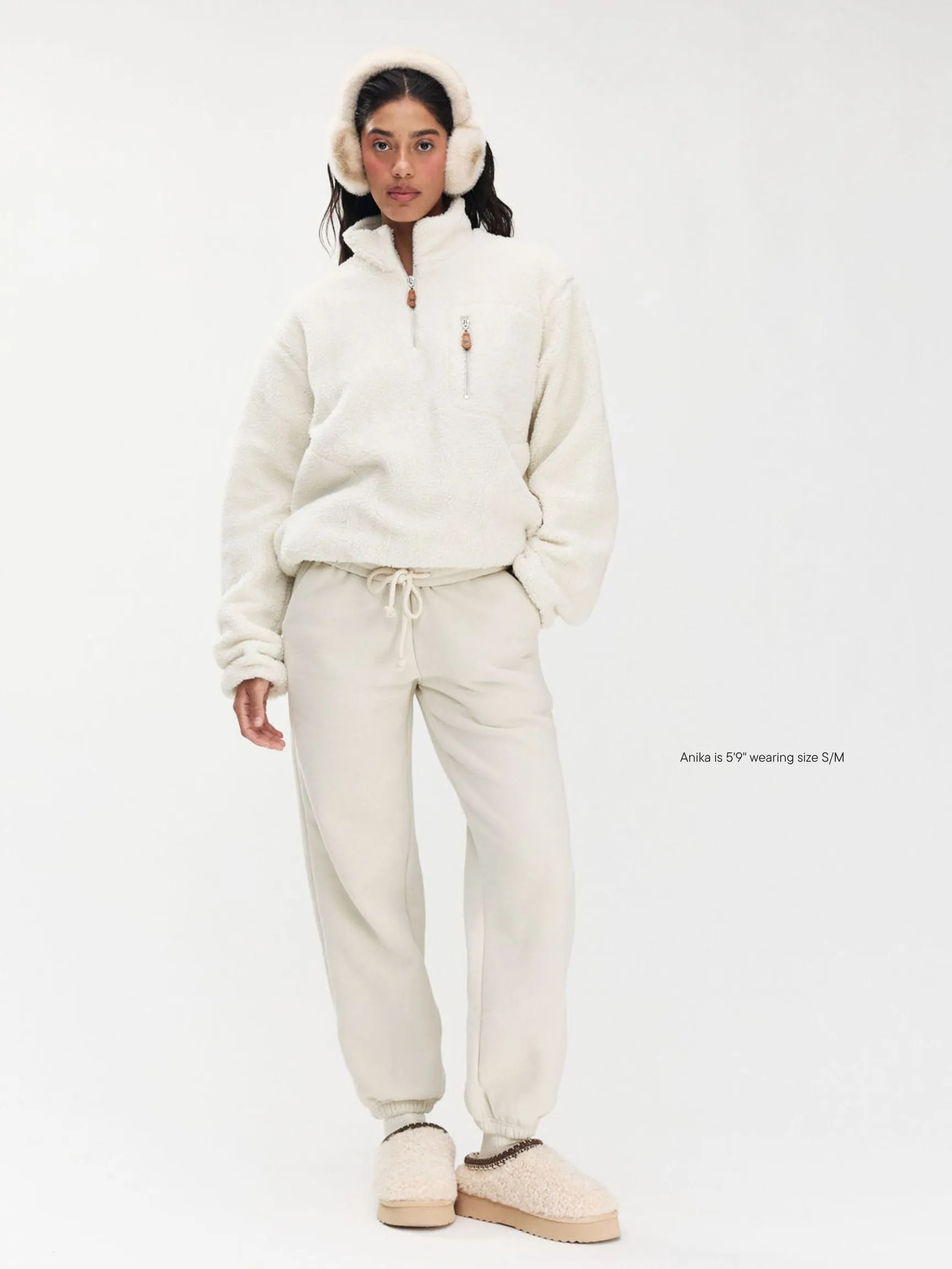 Drawstring Unisex Sweatpants - Oat sold by Parke Official product image thumbnail 2