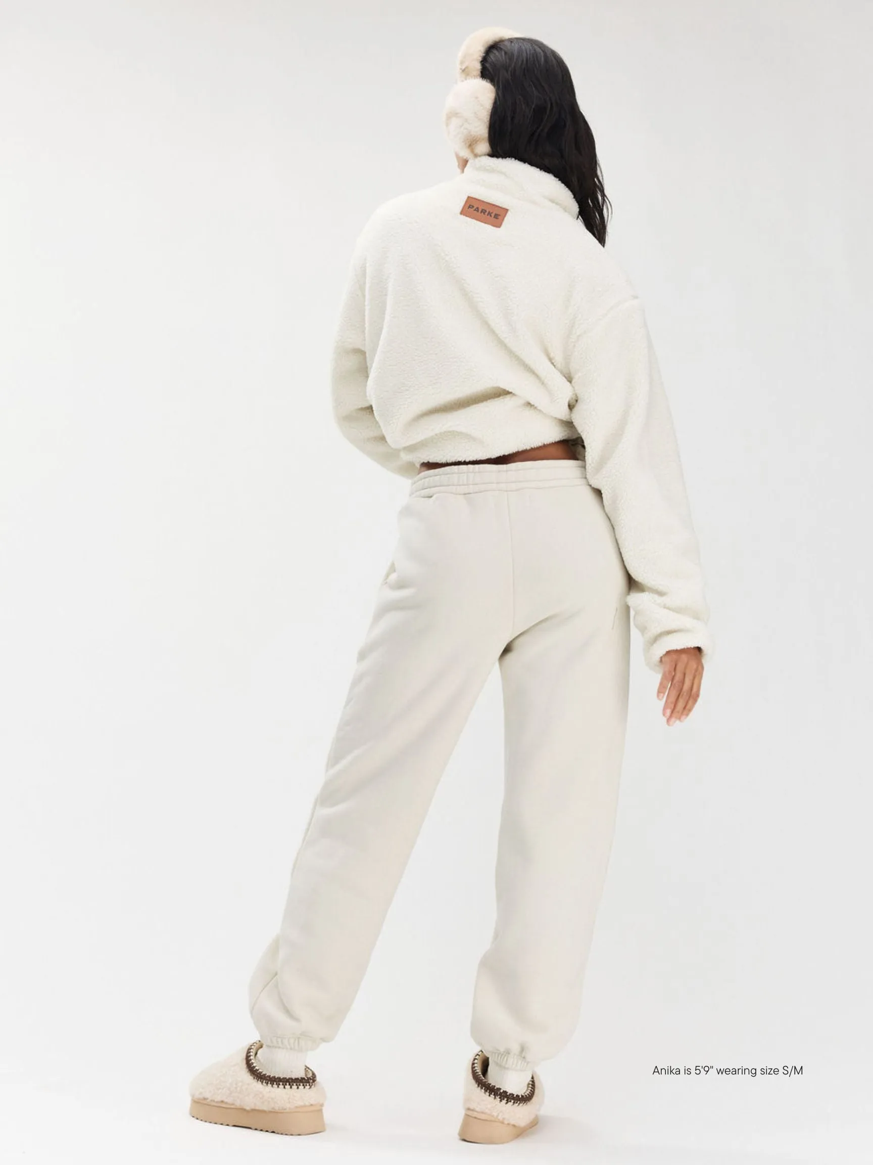 Drawstring Unisex Sweatpants - Oat sold by Parke Official product image thumbnail 4