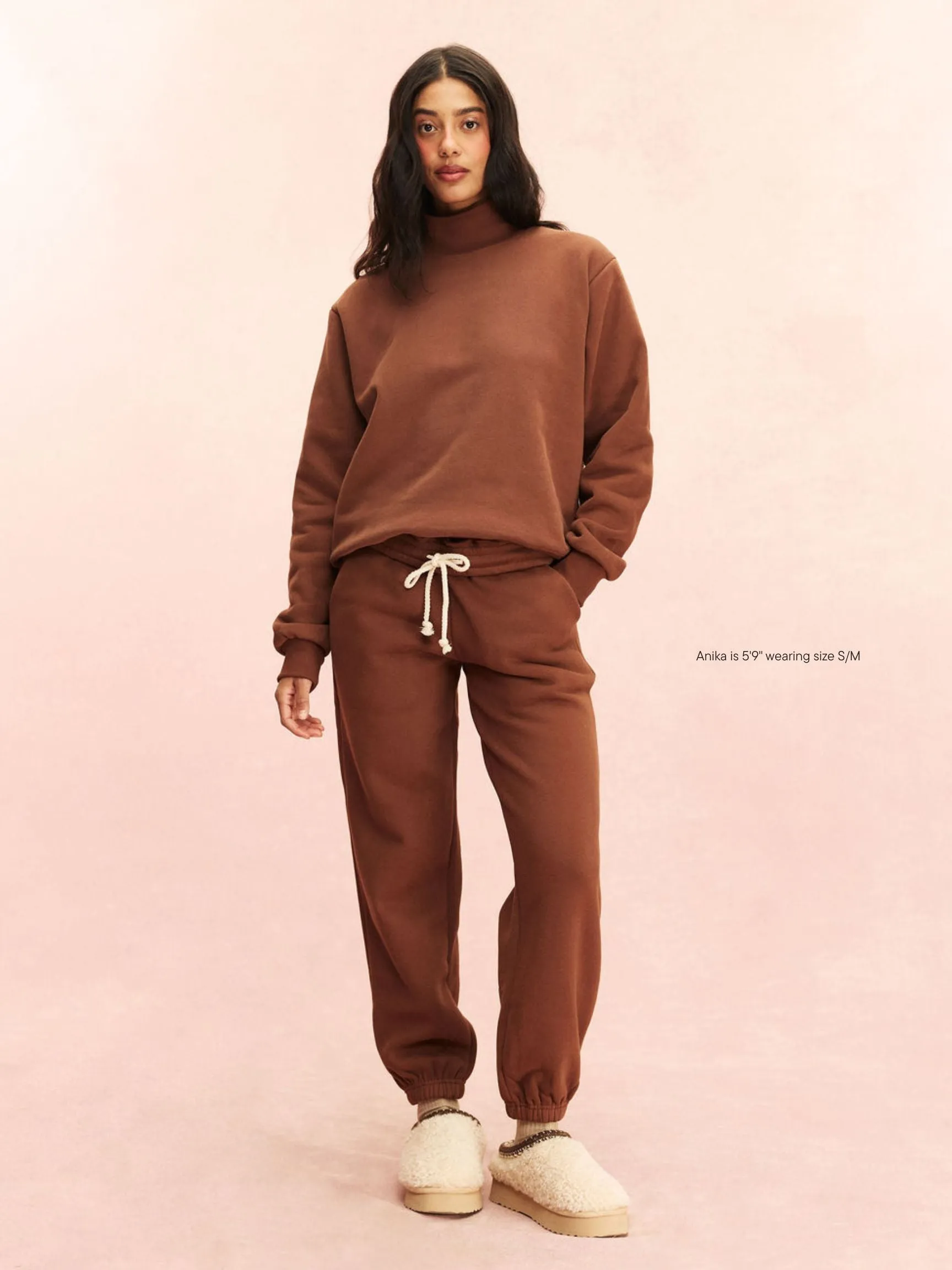 Drawstring Unisex Sweatpants - Mocha sold by Parke Official product image thumbnail 2