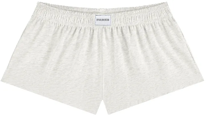 Cotton Boxer Shorts - Classic Grey sold by Parke Official