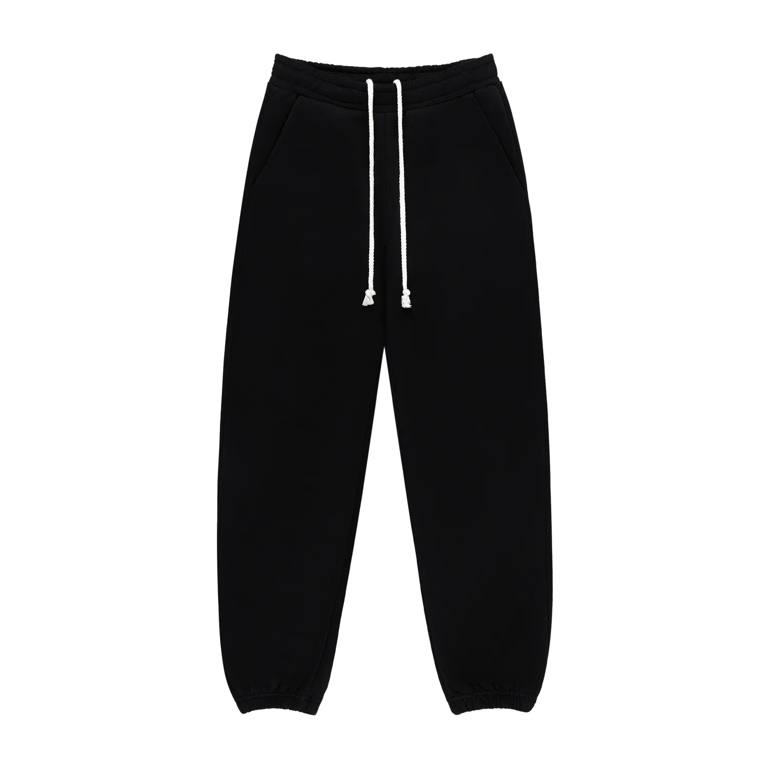 Drawstring Unisex Sweatpants - Black sold by Parke Official