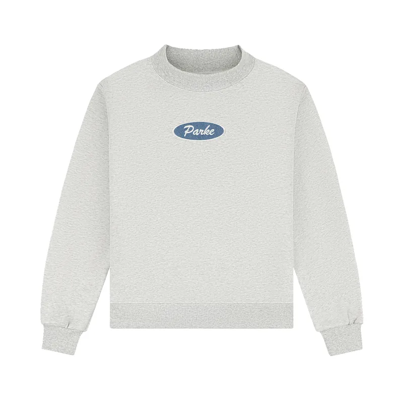 Signature Patch Mockneck - Classic Grey made by Parke Official