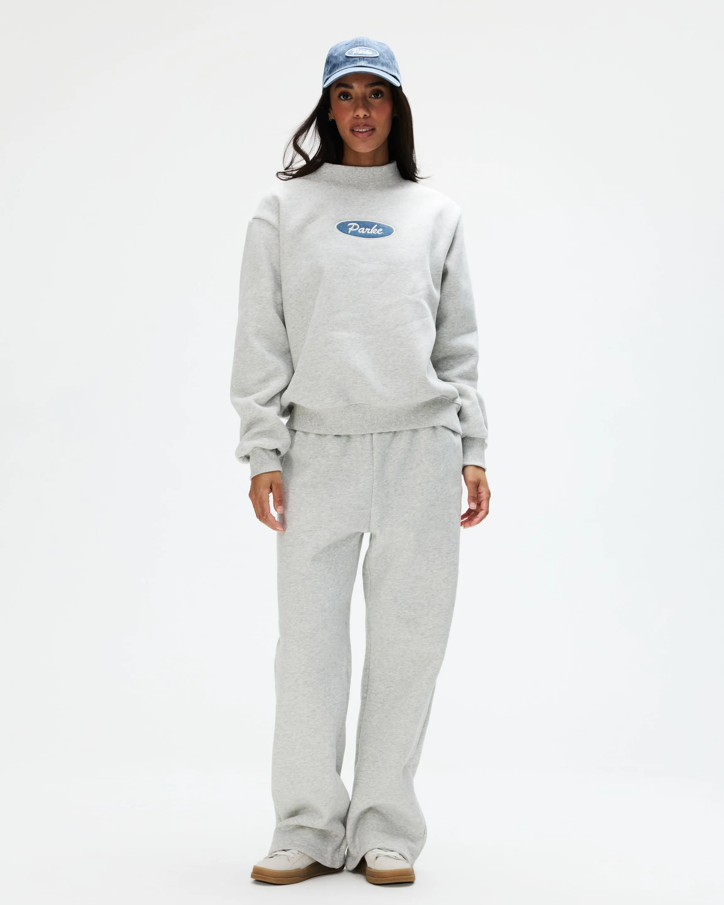 Signature Patch Mockneck - Classic Grey sold by Parke Official product image thumbnail 2