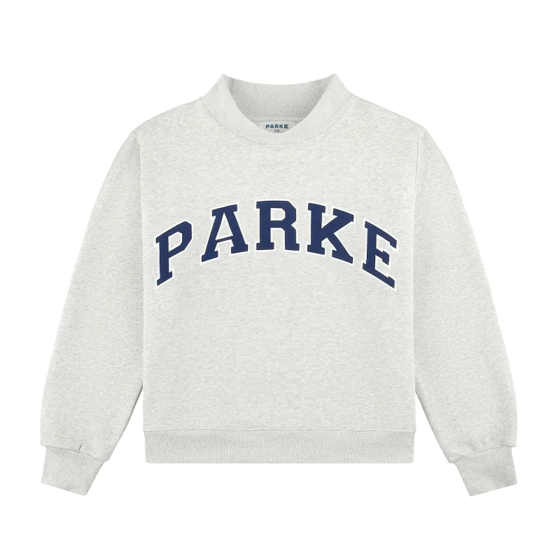 OG Varsity Mockneck - Classic Grey + Denim made by Parke Official