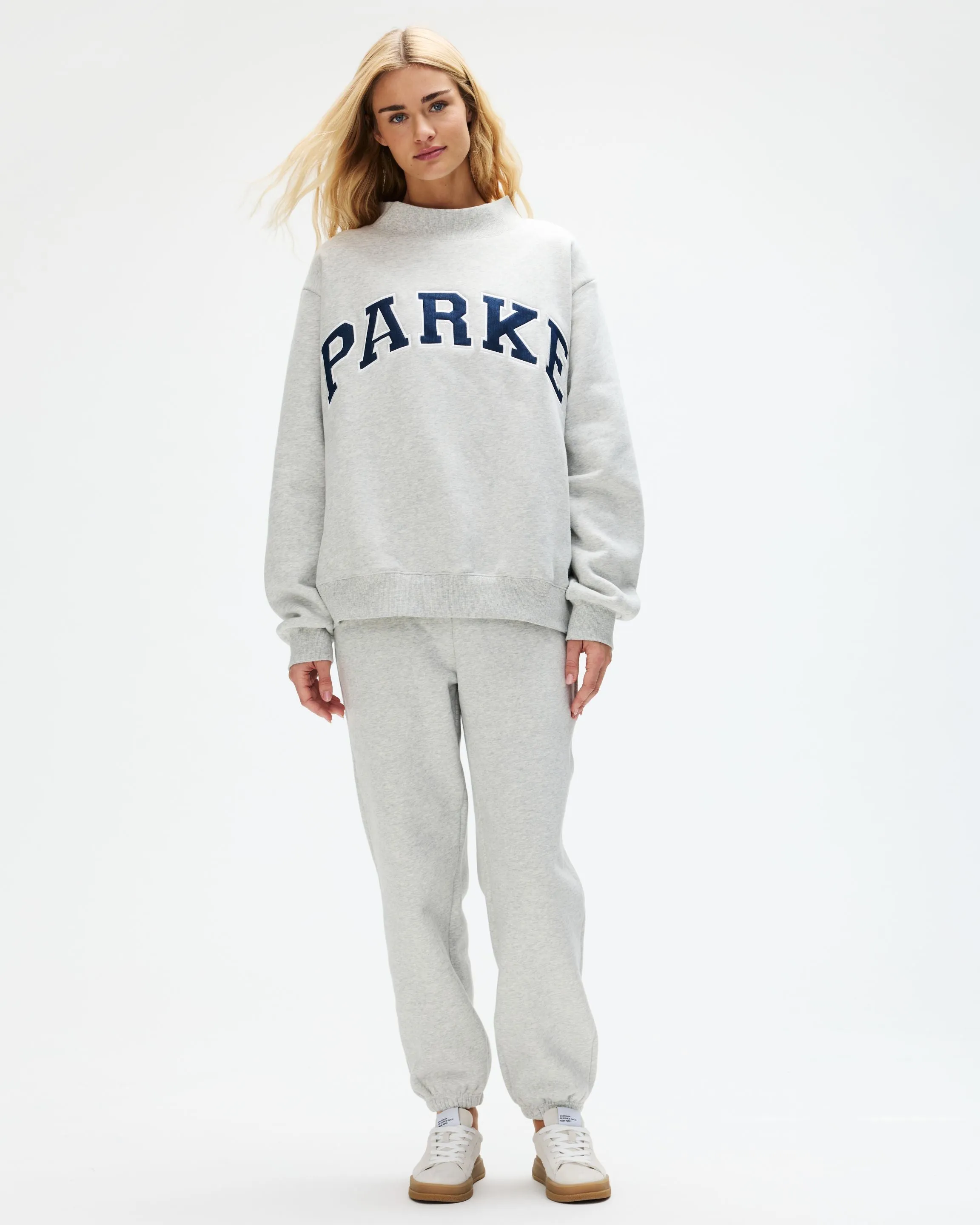 OG Varsity Mockneck - Classic Grey + Denim sold by Parke Official product image thumbnail 2