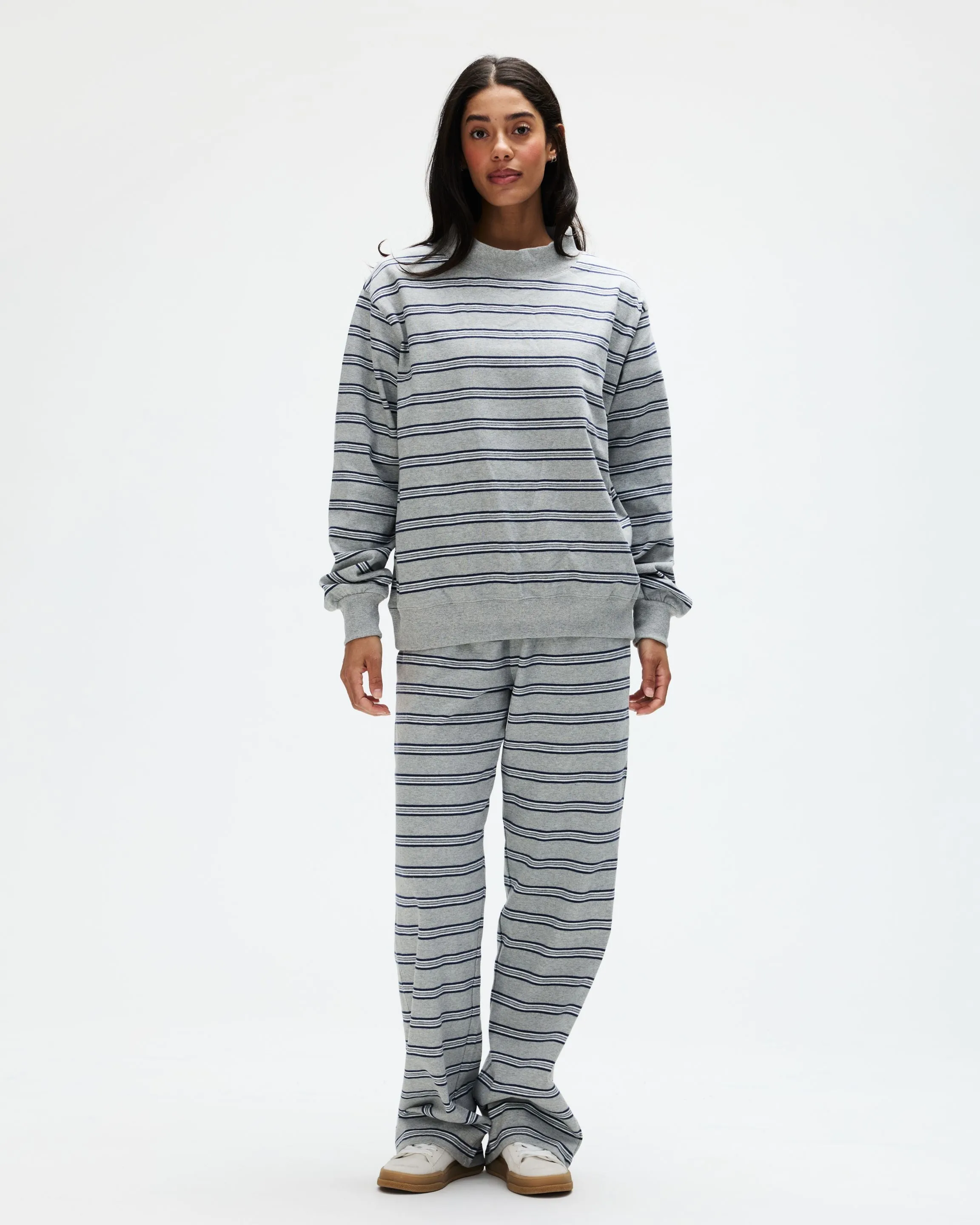 Striped Mockneck Pullover - Core Stripe sold by Parke Official product image thumbnail 2