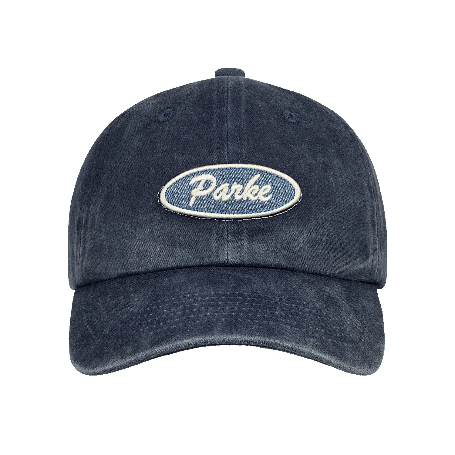 Denim Patch Hat - Washed Navy sold by Parke Official