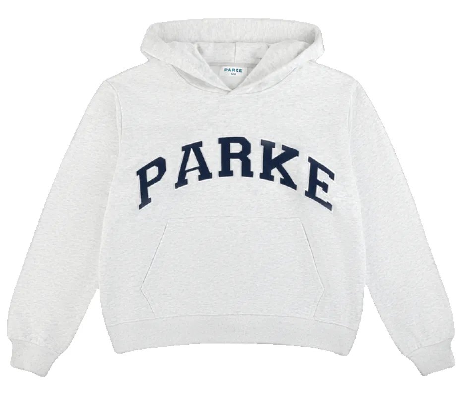 OG Varsity Hoodie Sweatshirt - Classic Grey + Denim made by Parke Official