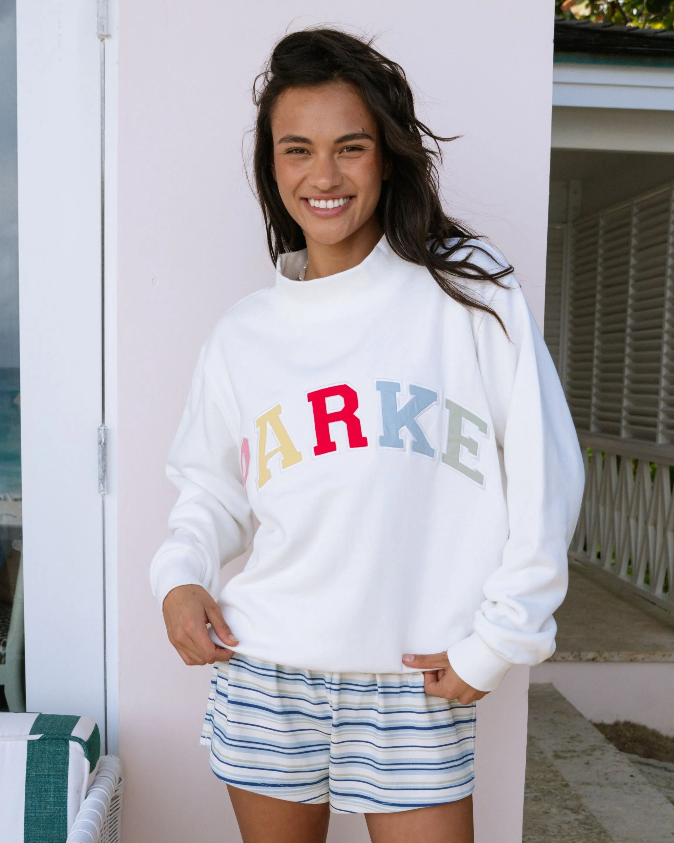 Preorder Varsity Mockneck - Paradise sold by Parke Official product image thumbnail 2