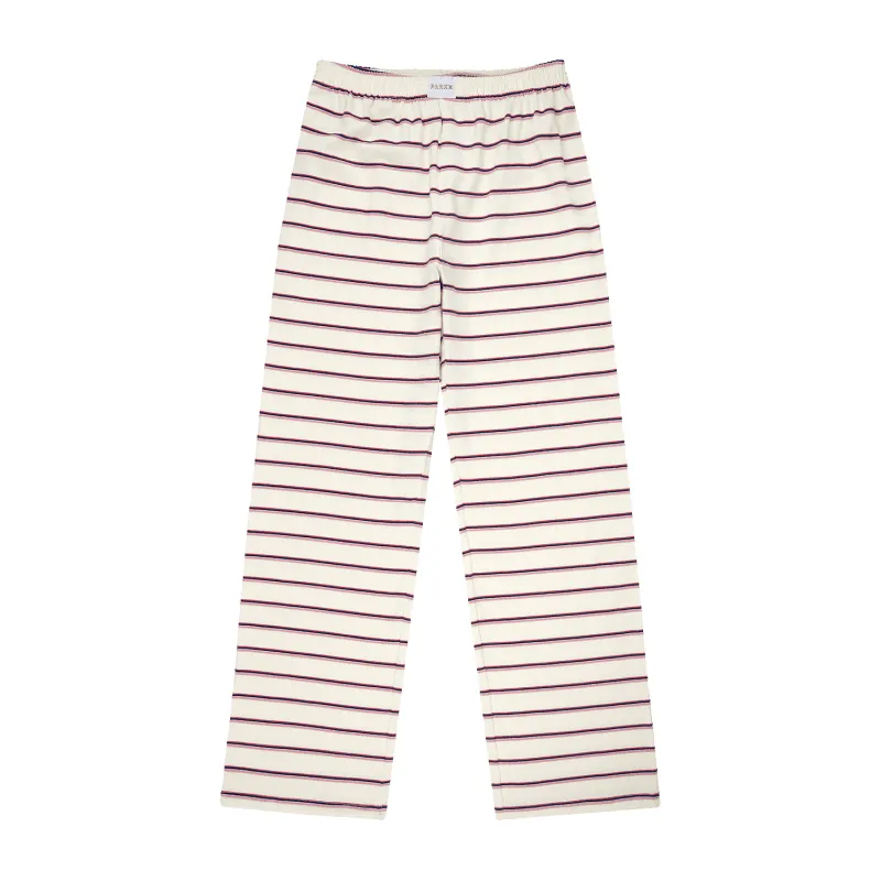 Cotton Boxer Pants - Summerland Stripe made by Parke Official