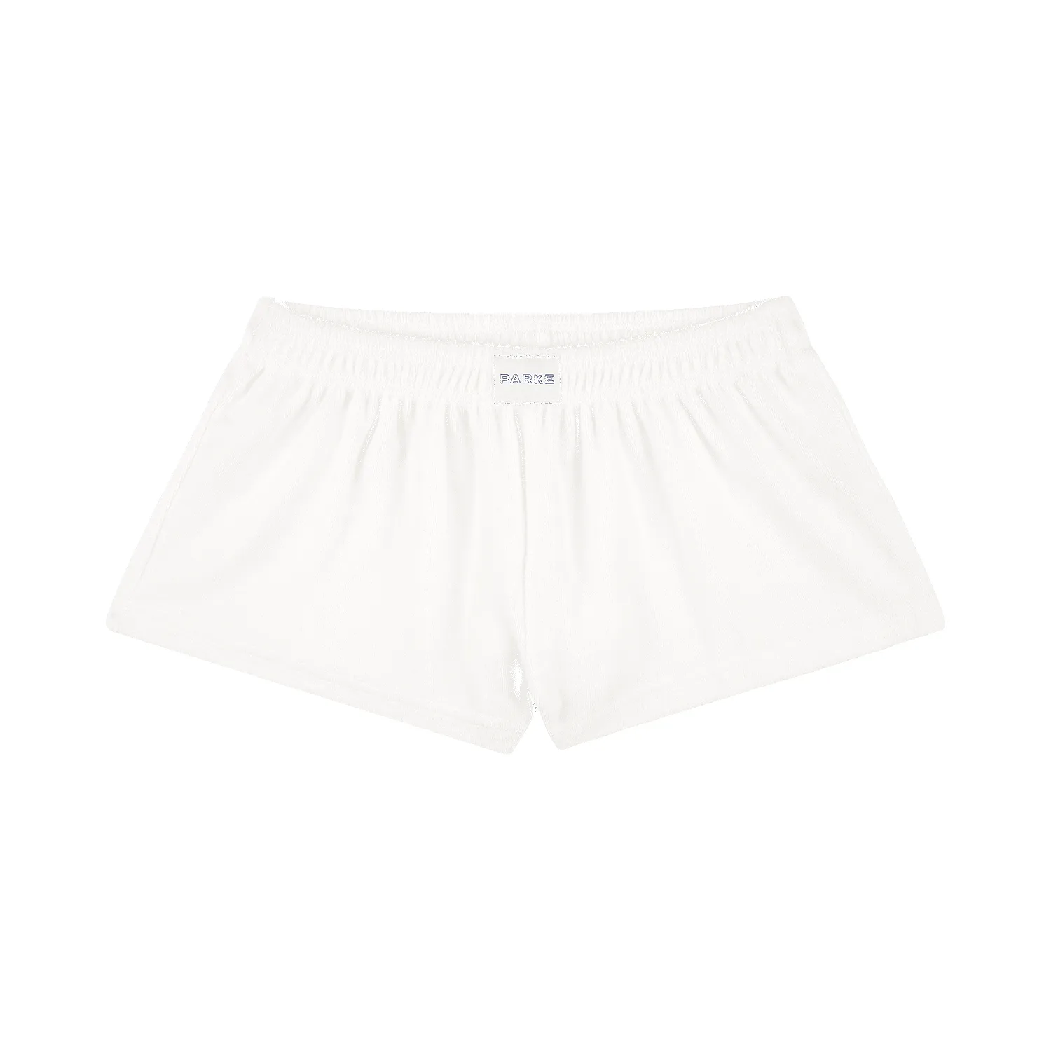 Towel Terry Boxer Shorts - White sold by Parke Official