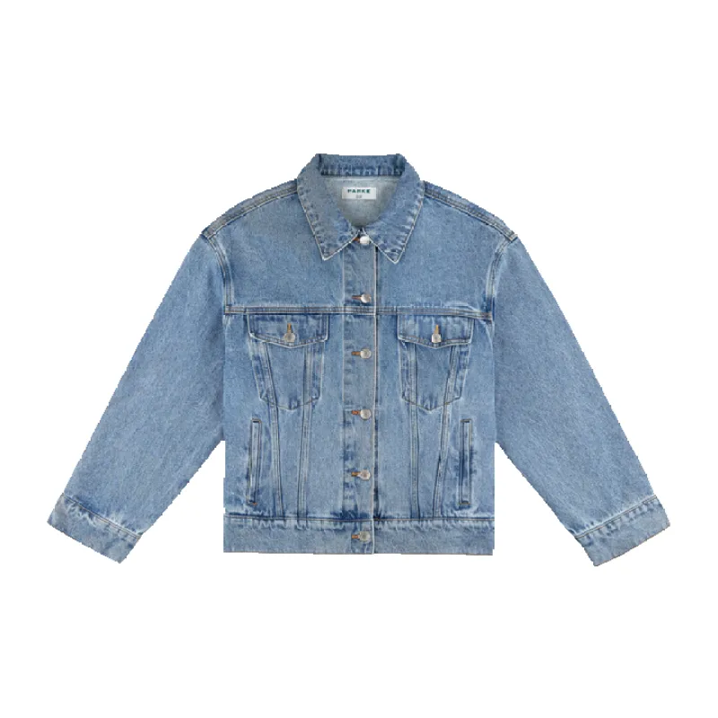 Oversized Denim Jacket - Vintage Wash made by Parke Official