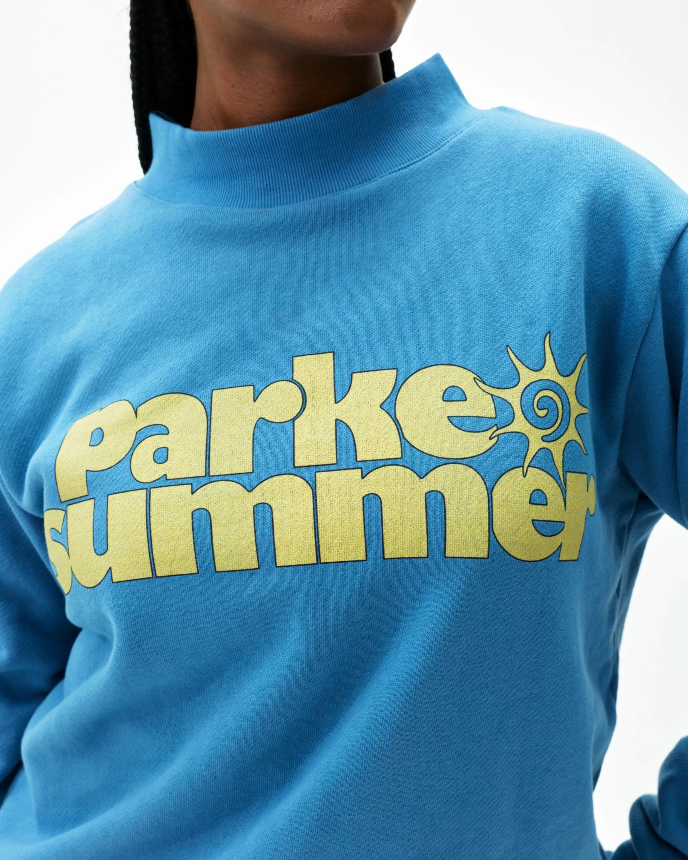 Graphic Mockneck - Washed Indigo sold by Parke Official product image thumbnail 5