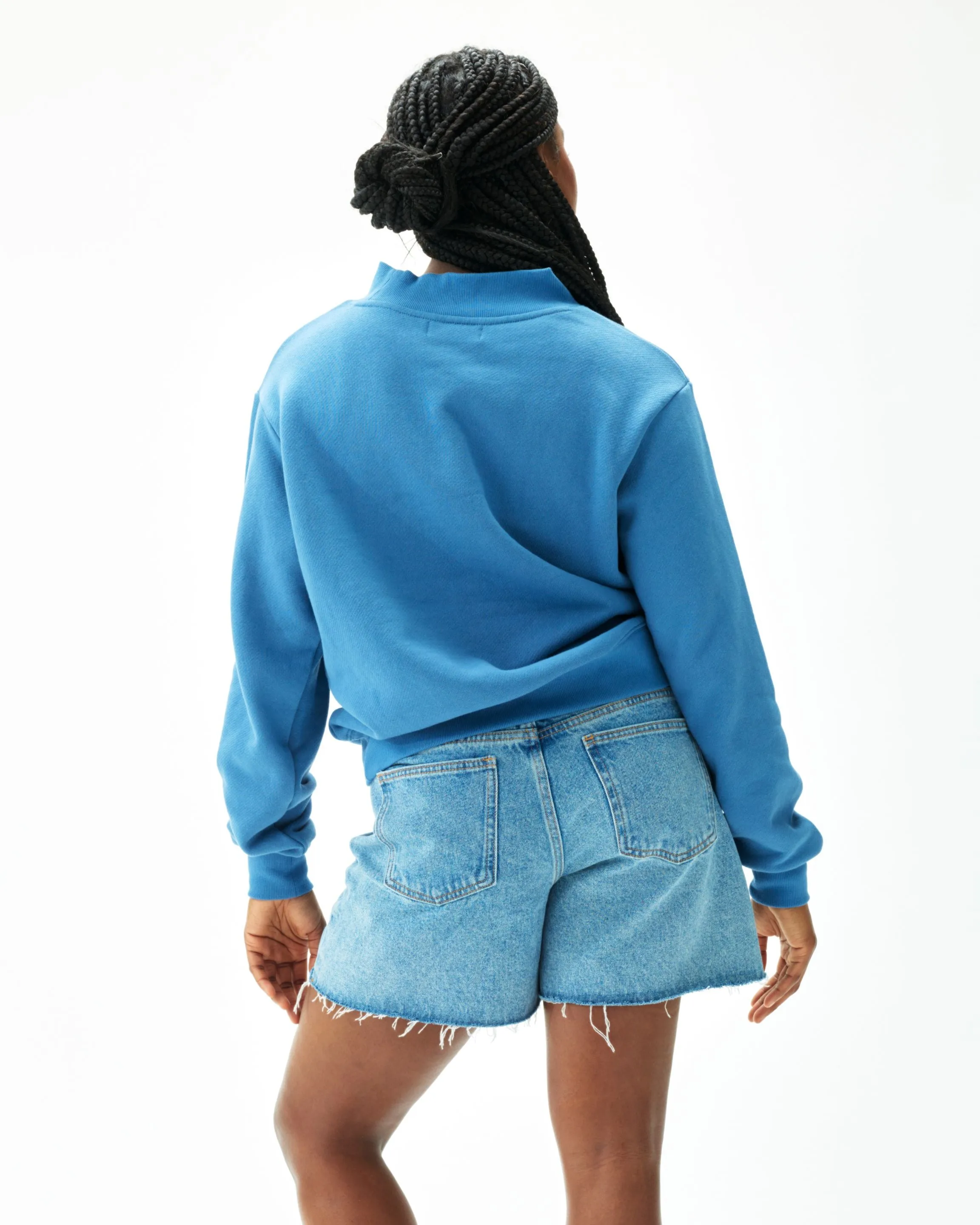 Graphic Mockneck - Washed Indigo sold by Parke Official product image thumbnail 4