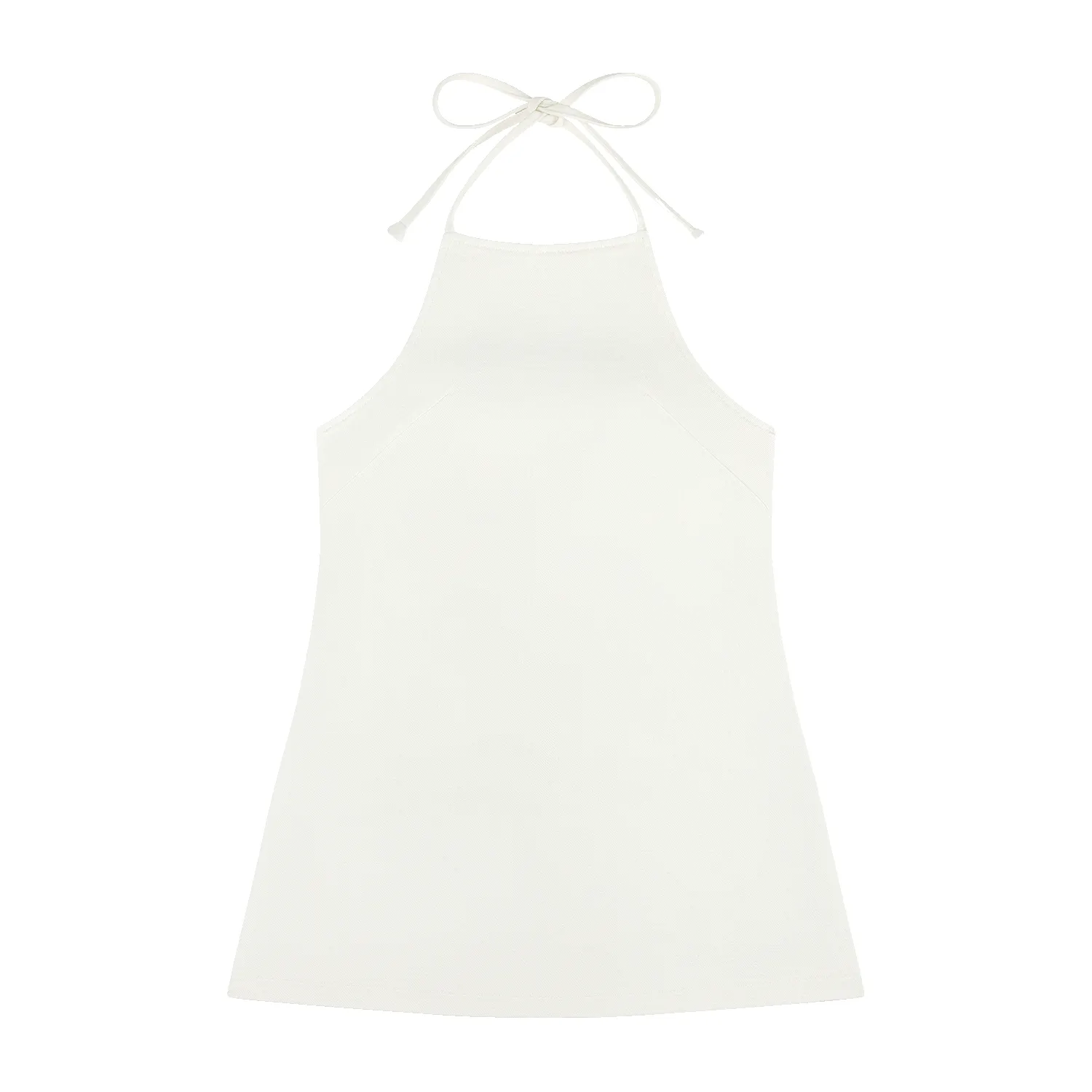 Halter Dress - White sold by Parke Official