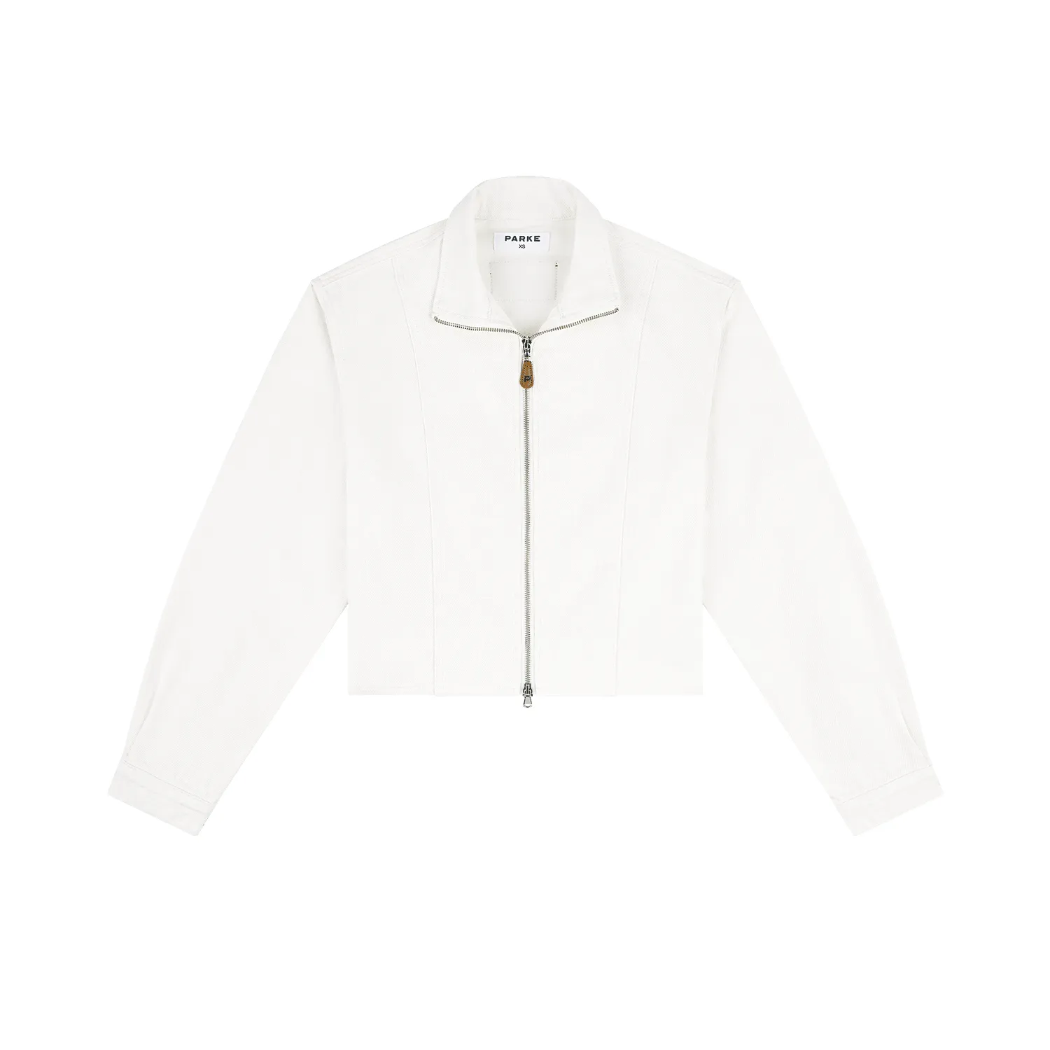 Slim Fit Jacket - White sold by Parke Official
