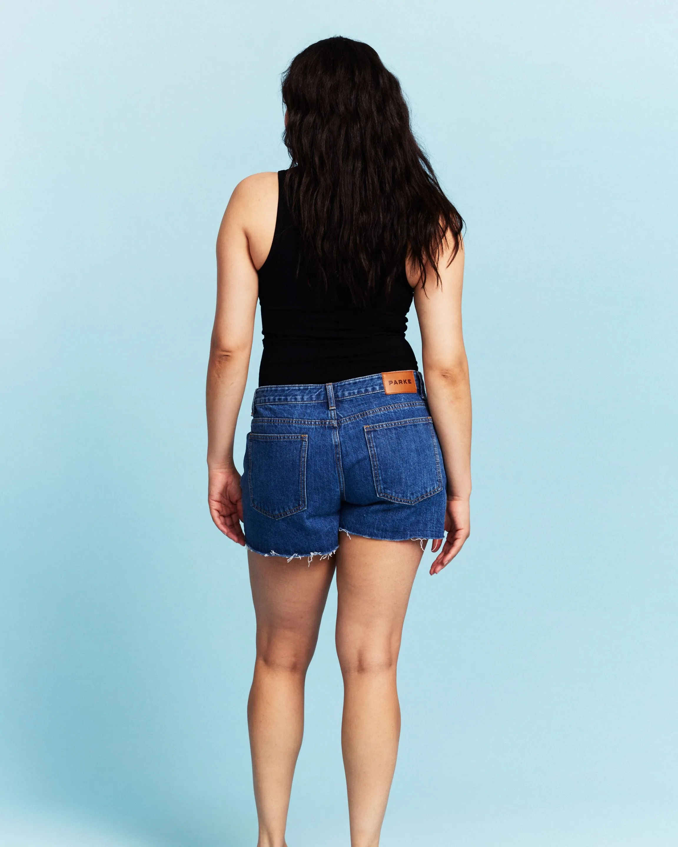 Cut Off Shorts - Medium Wash sold by Parke Official product image thumbnail 4