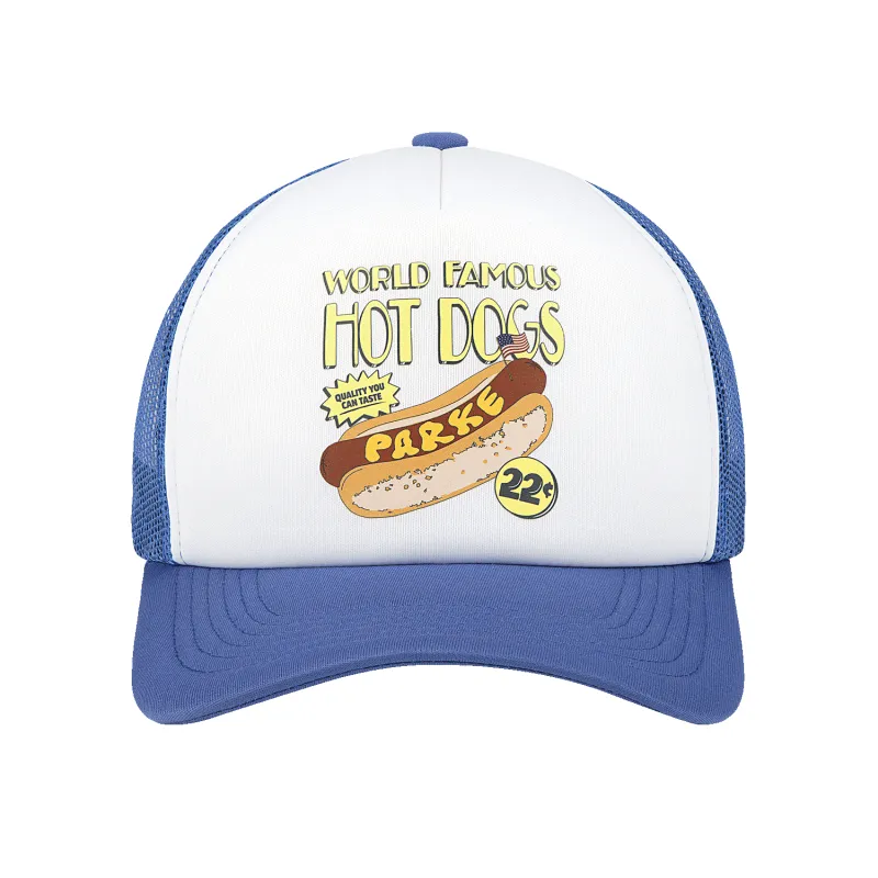 Hot Dog Hat - Blue made by Parke Official