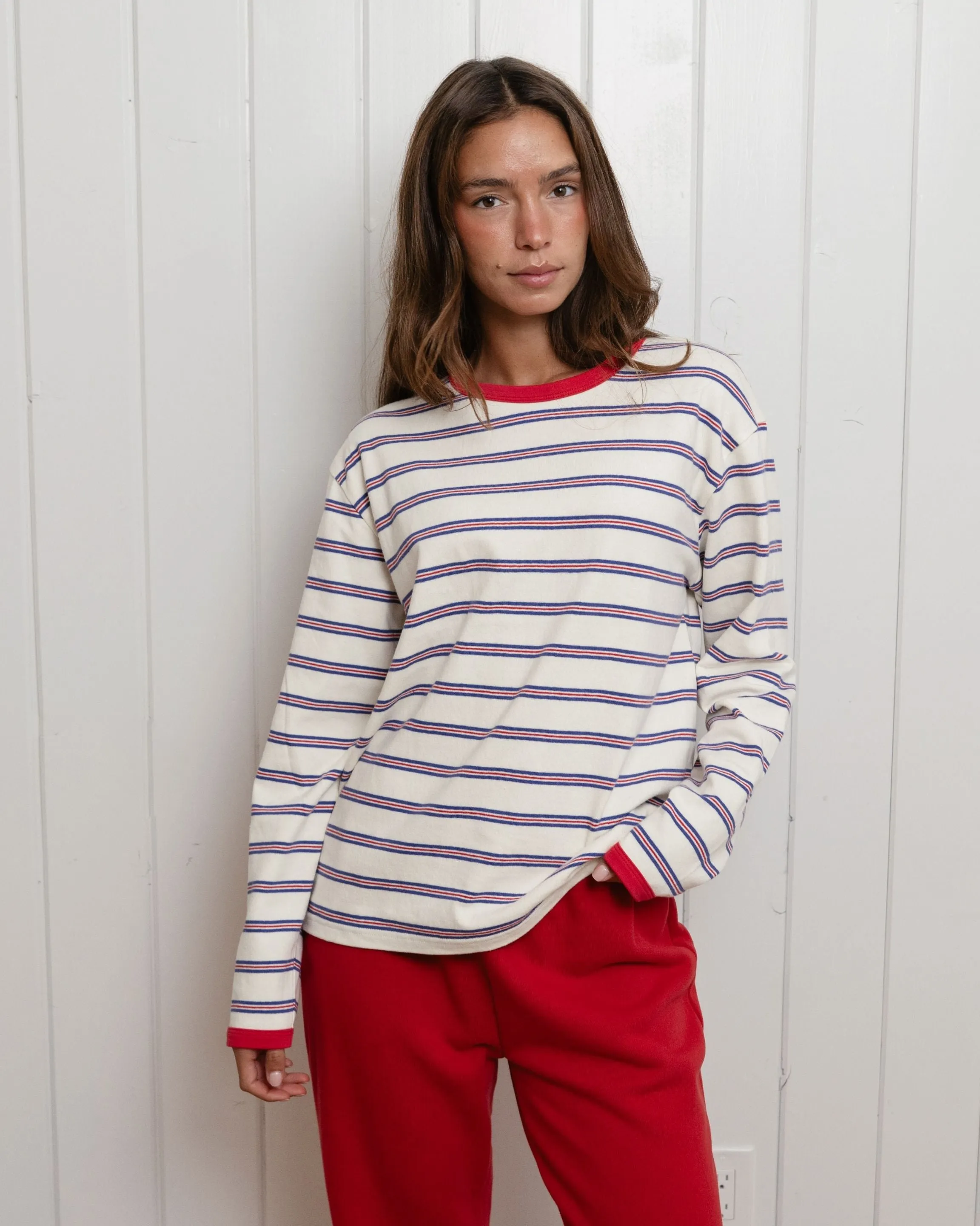 Long Sleeve Shirt - Anchor Stripe sold by Parke Official product image thumbnail 2
