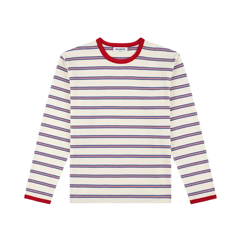 Long Sleeve Shirt - Anchor Stripe made by Parke Official