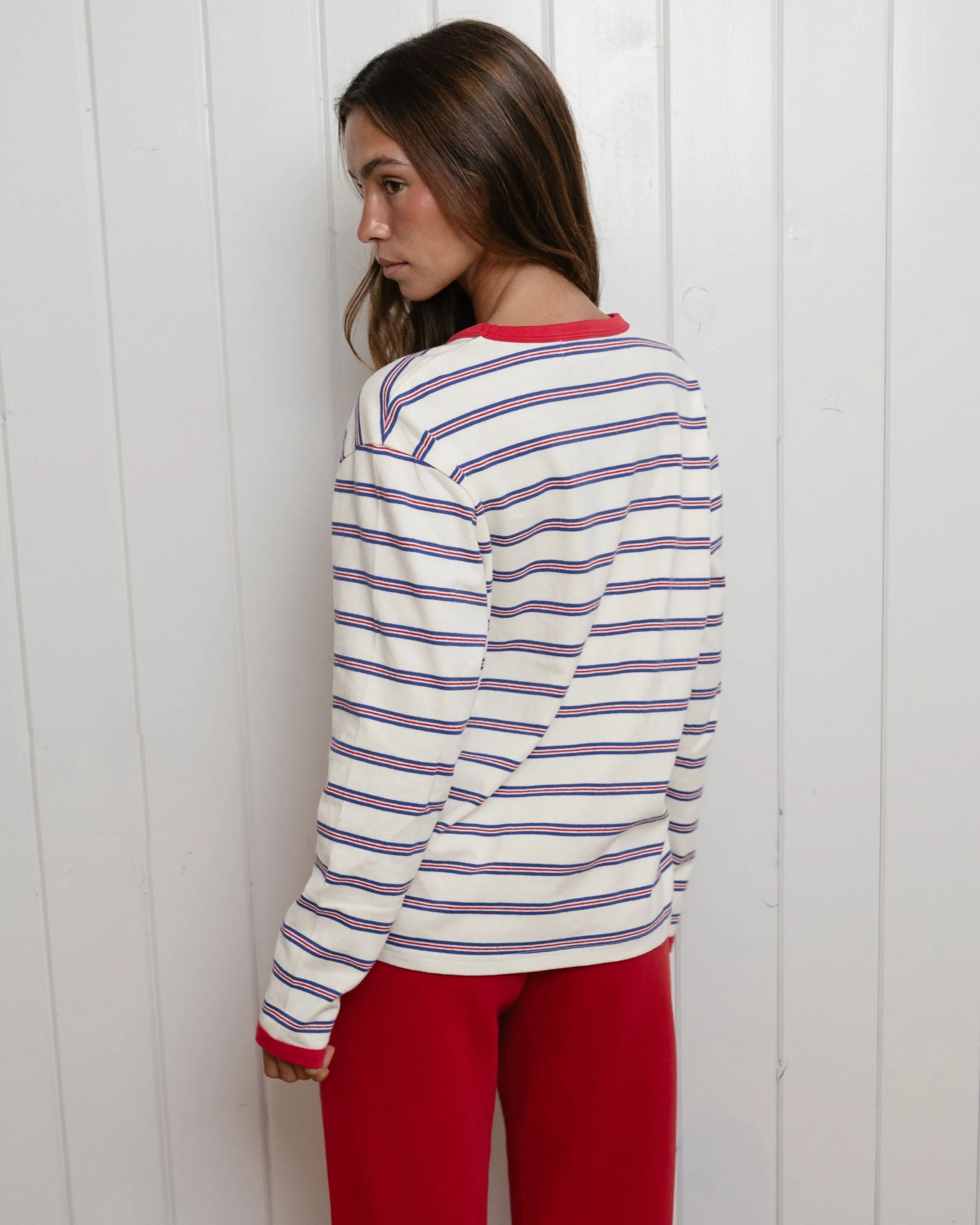 Long Sleeve Shirt - Anchor Stripe sold by Parke Official product image thumbnail 4