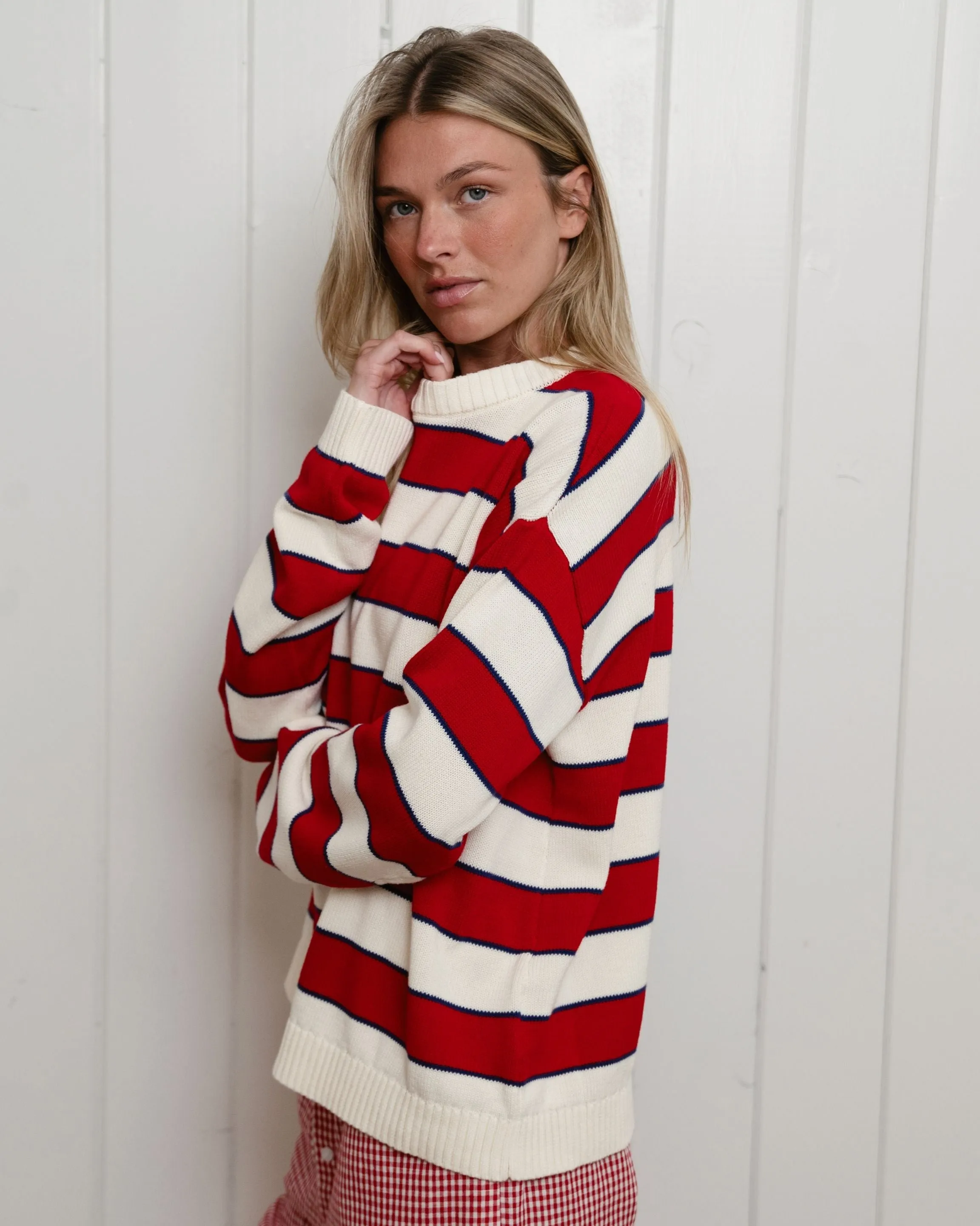 Cotton Sweater - Lighthouse Stripe sold by Parke Official product image thumbnail 3