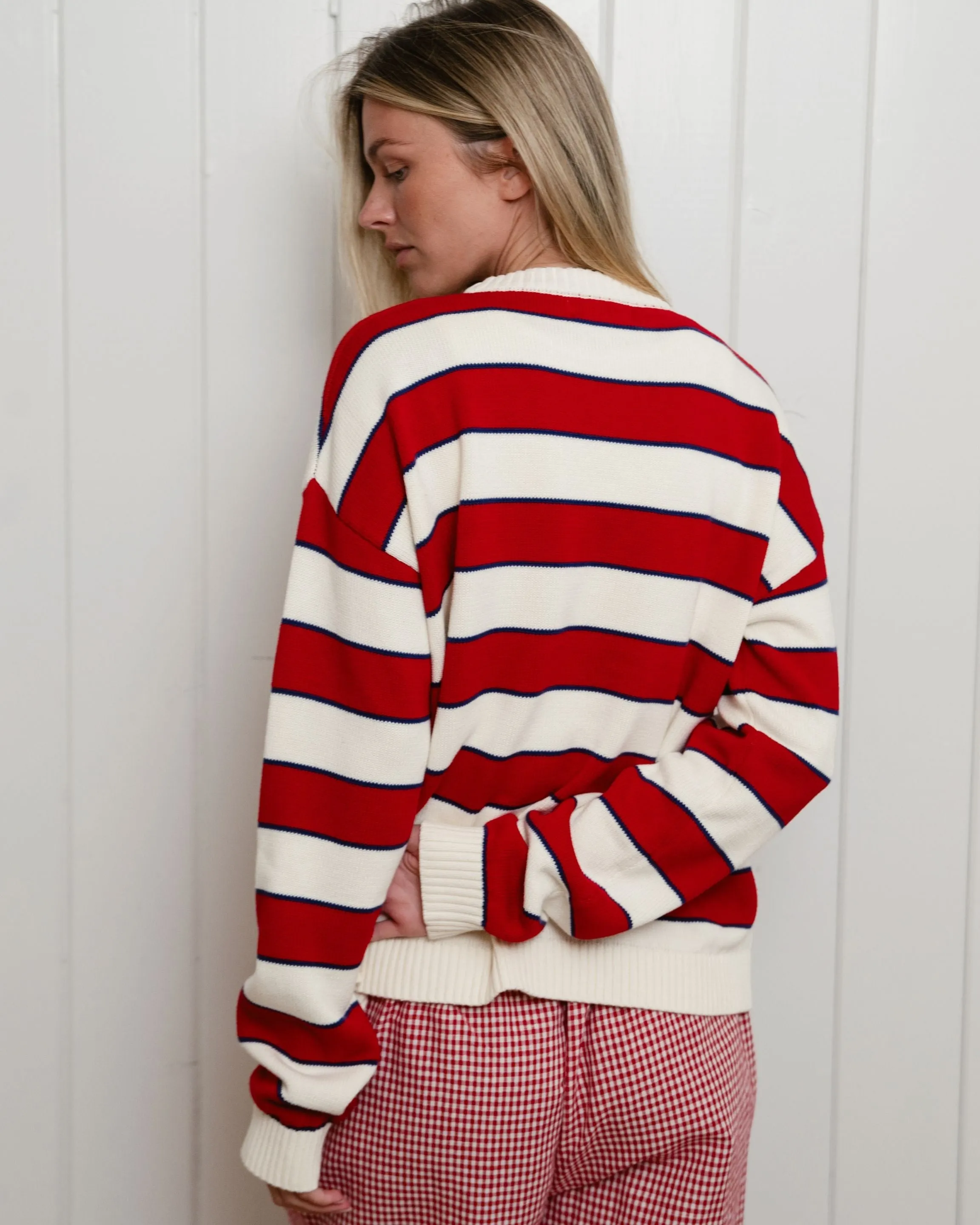 Cotton Sweater - Lighthouse Stripe sold by Parke Official product image thumbnail 4