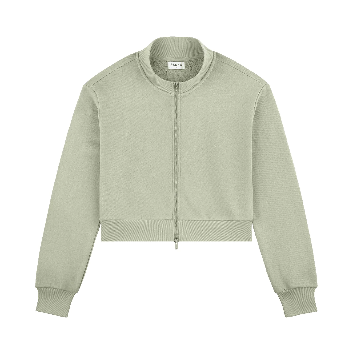 Zip Up Mockneck - Seafoam sold by Parke Official