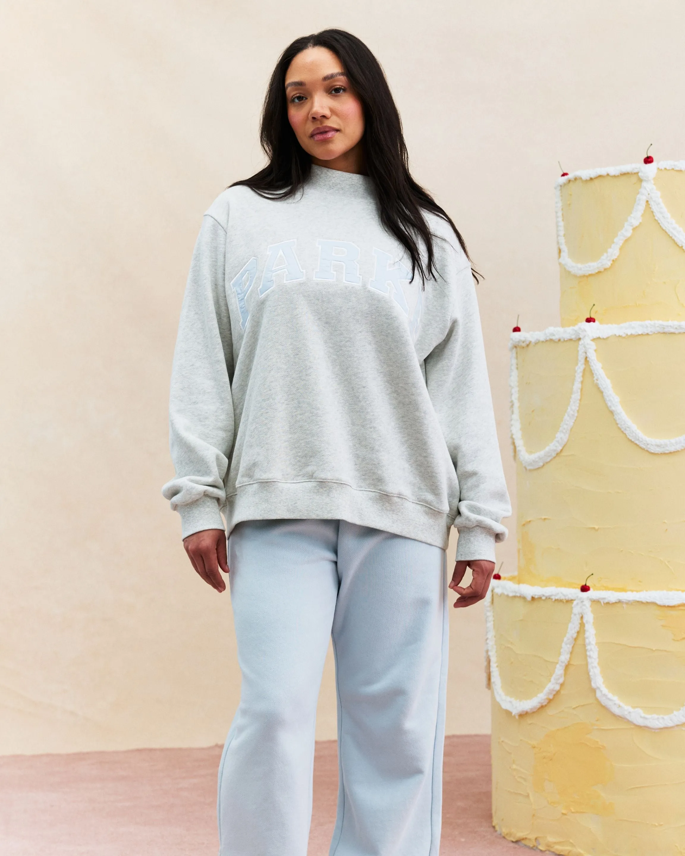 Varsity Mockneck - Sugar sold by Parke Official product image thumbnail 2